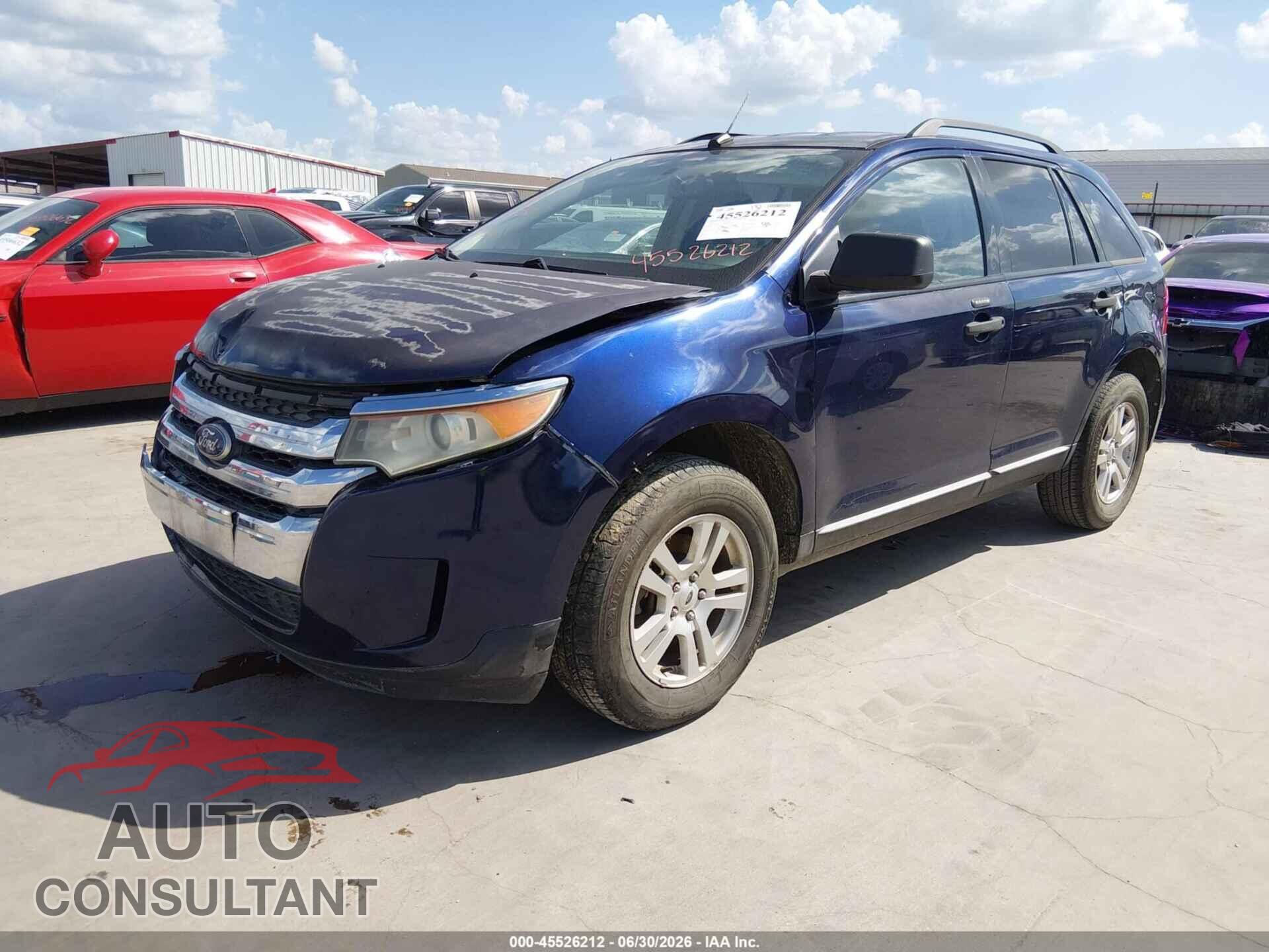 FORD EDGE 2011 - 2FMDK3GCXBBA80790