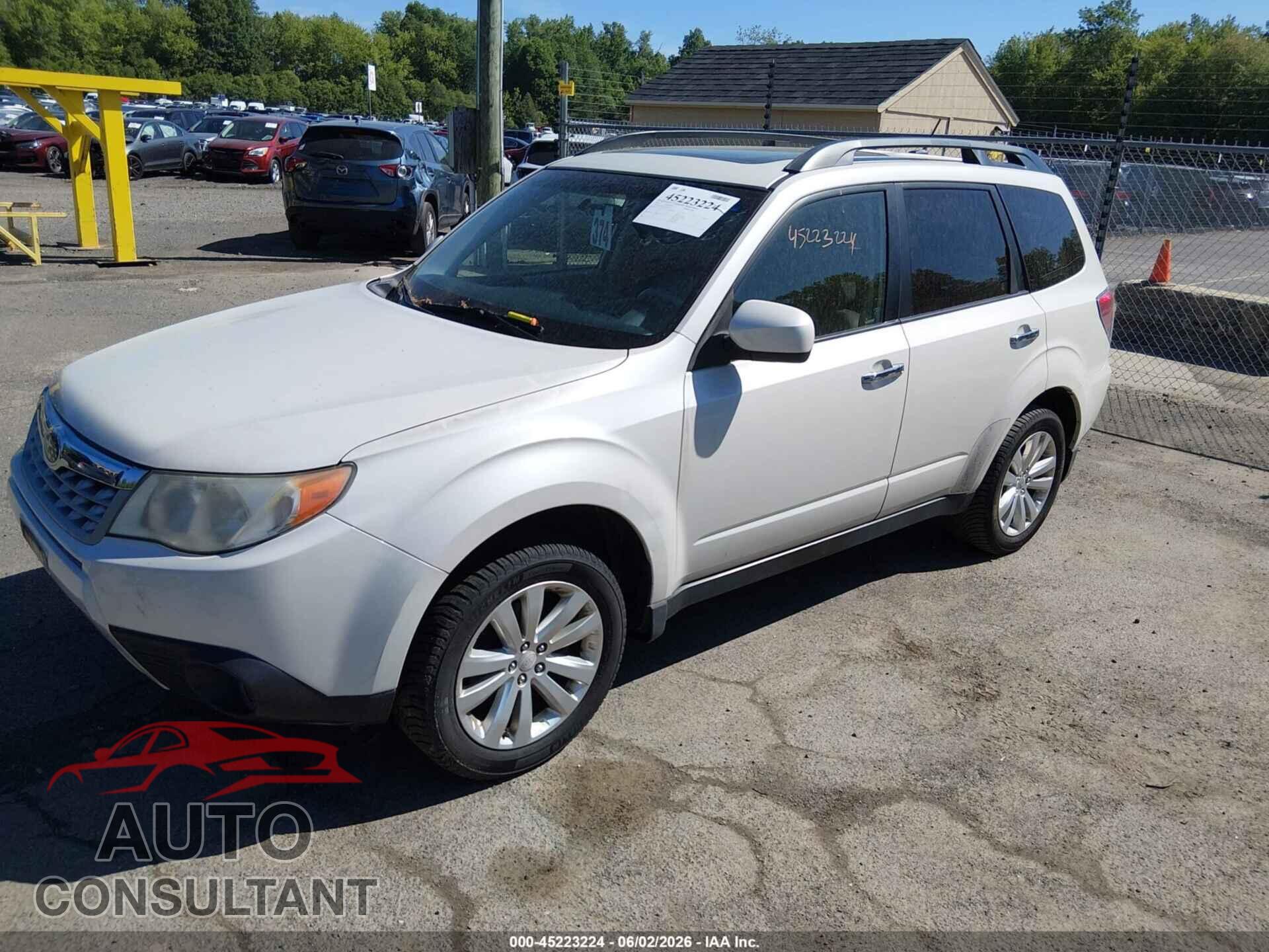 SUBARU FORESTER 2012 - JF2SHAEC9CH458329