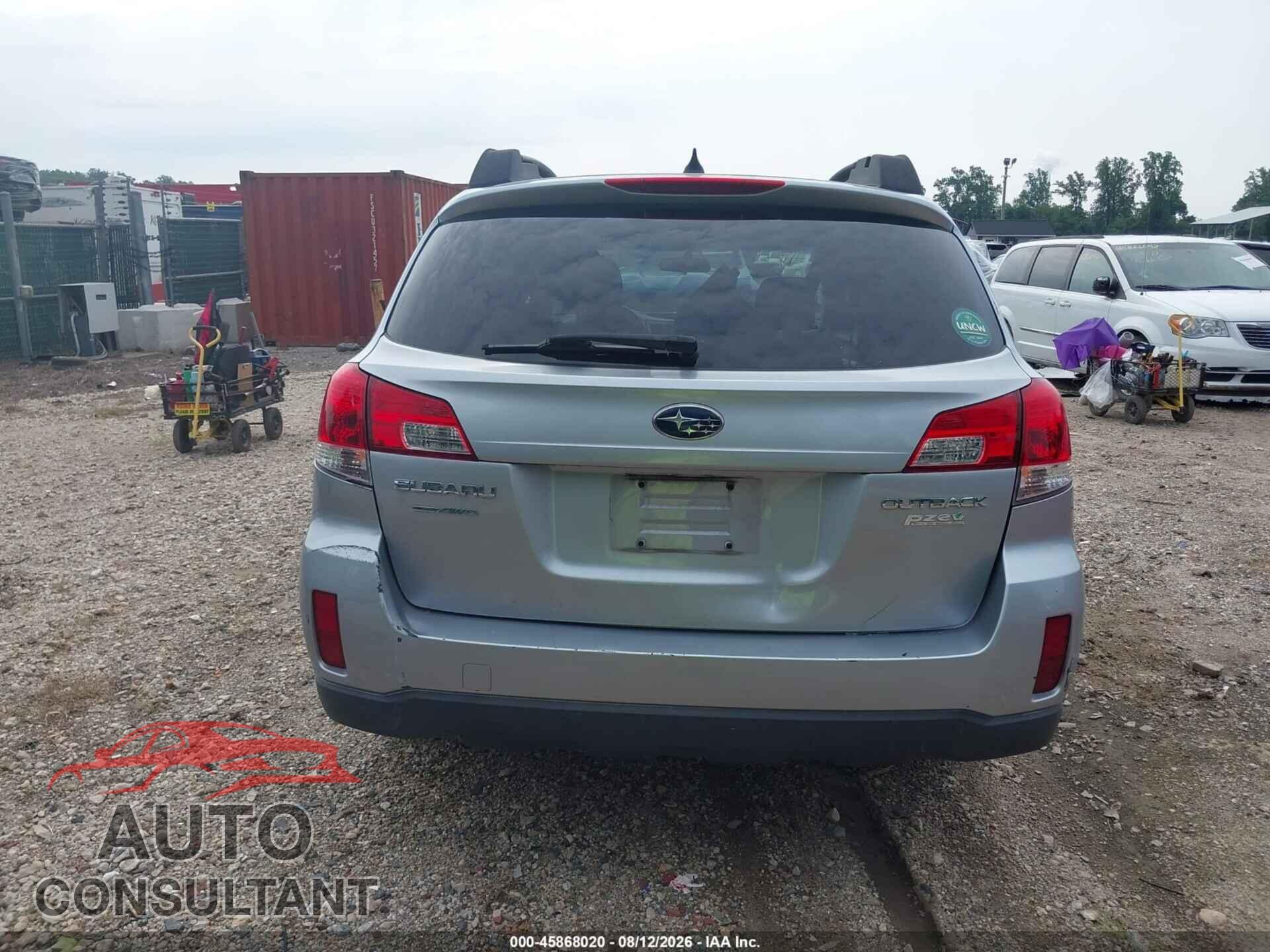 SUBARU OUTBACK 2014 - 4S4BRBCC4E3278532