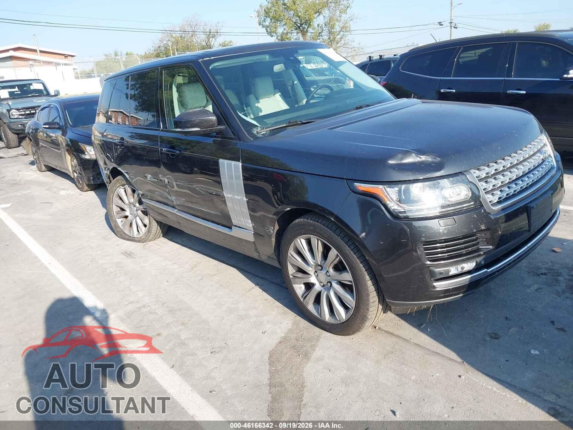 LAND ROVER RANGE ROVER 2015 - SALGS2TF1FA203737