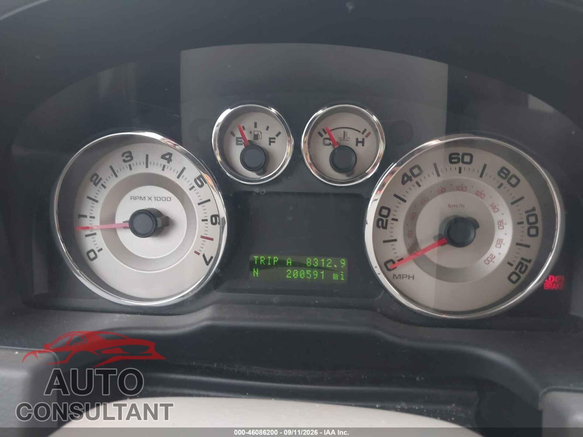 FORD EDGE 2009 - 2FMDK38C69BA85476