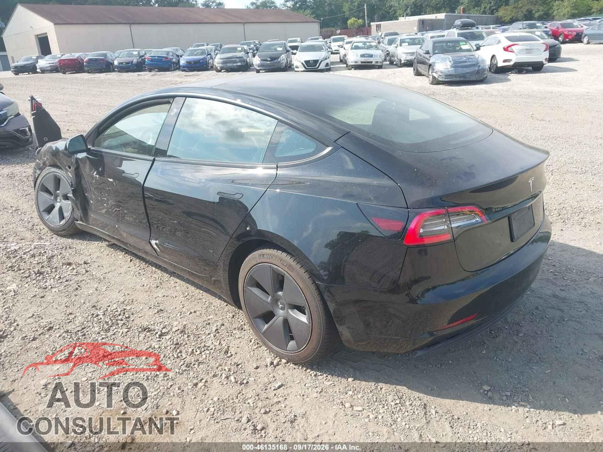 TESLA MODEL 3 2022 - 5YJ3E1EA0NF330090