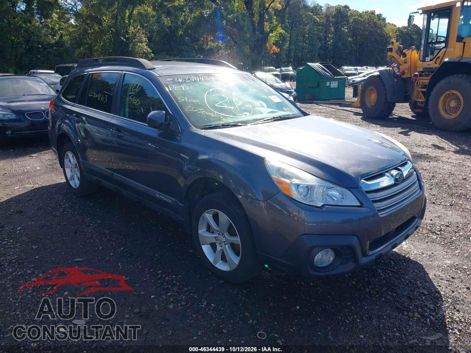 SUBARU OUTBACK 2014 - 4S4BRBCC4E3218220