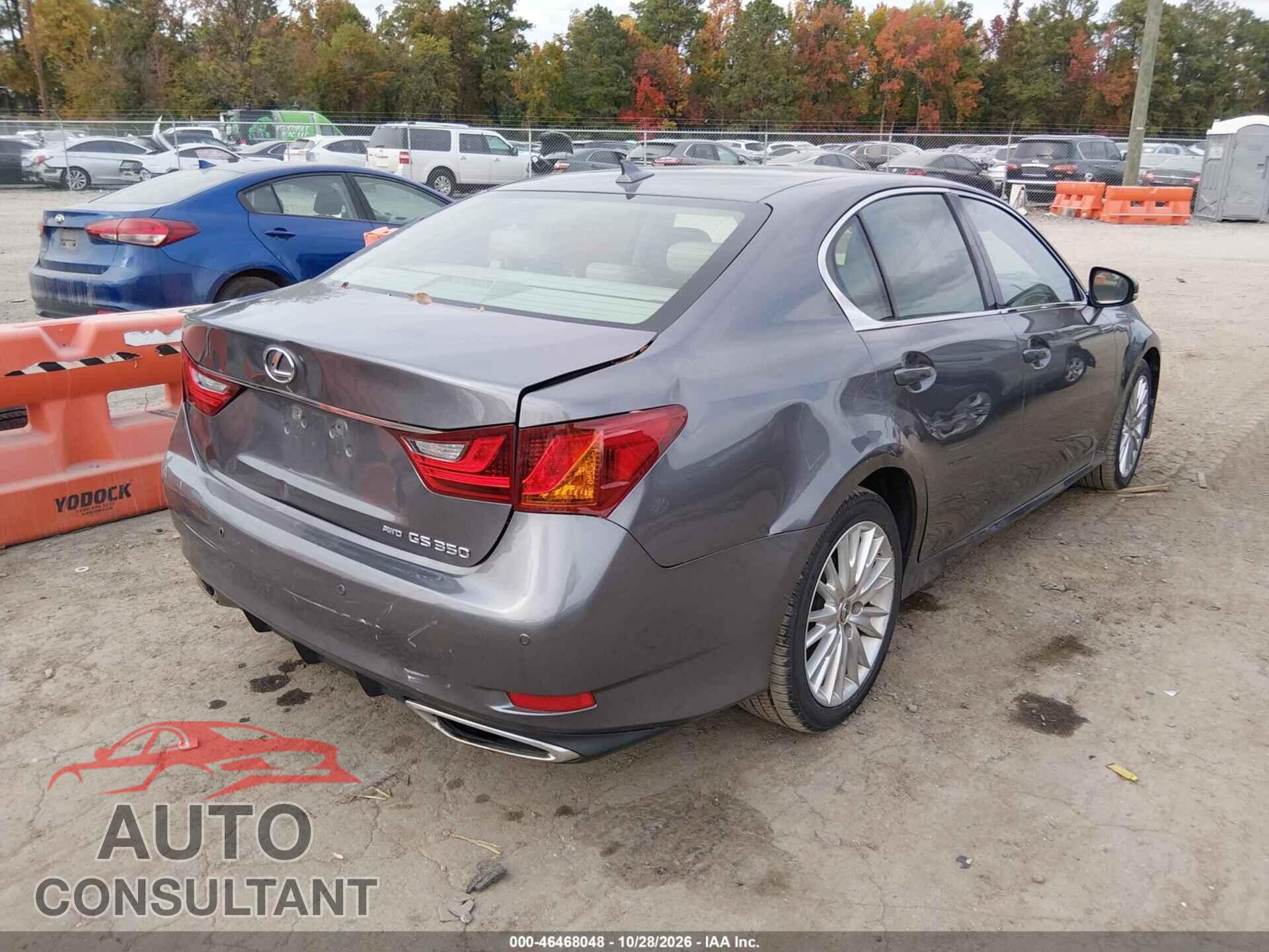 LEXUS GS 350 2013 - JTHCE1BL2D5013528