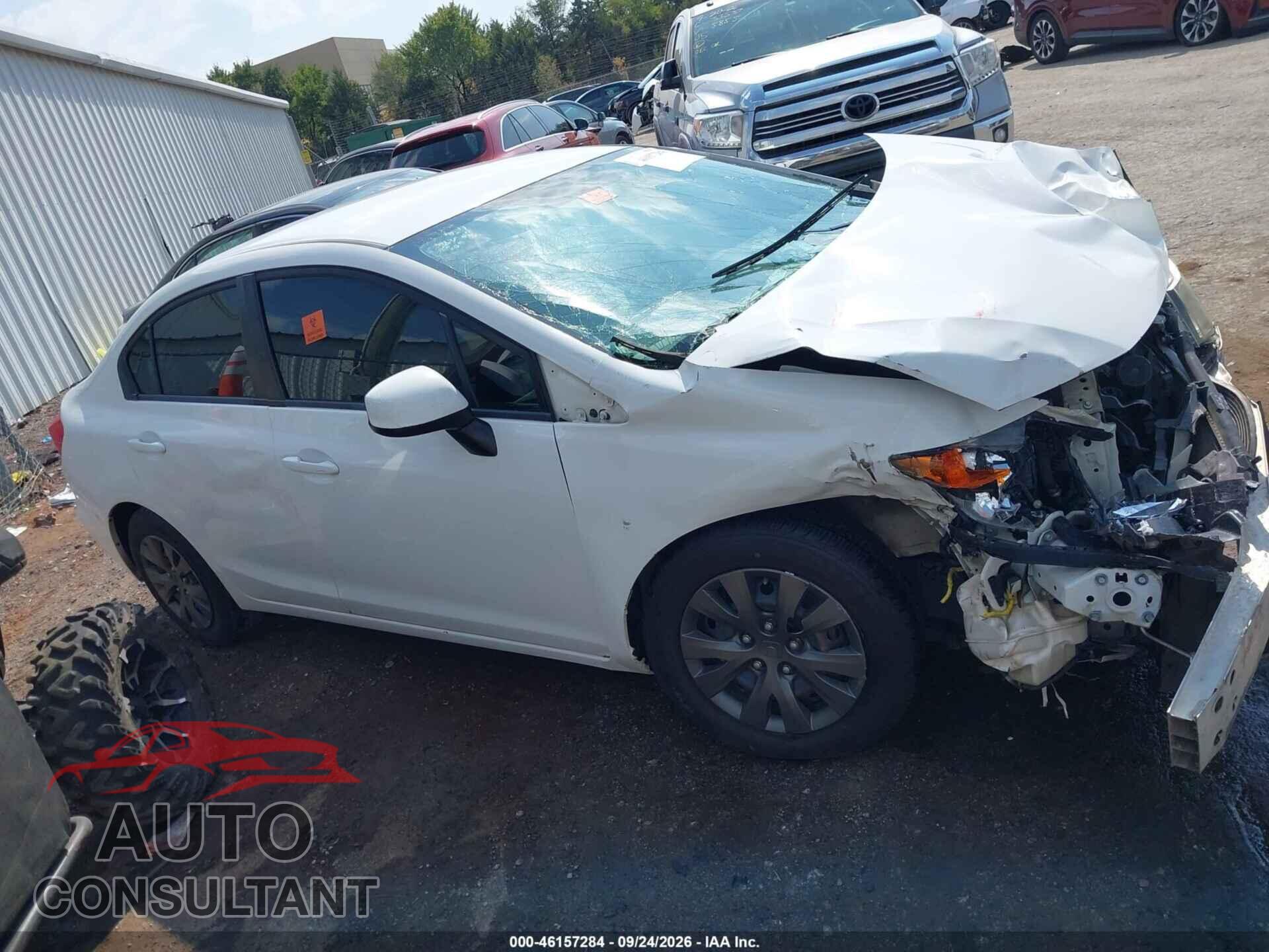 HONDA CIVIC 2012 - 2HGFB2F56CH603426