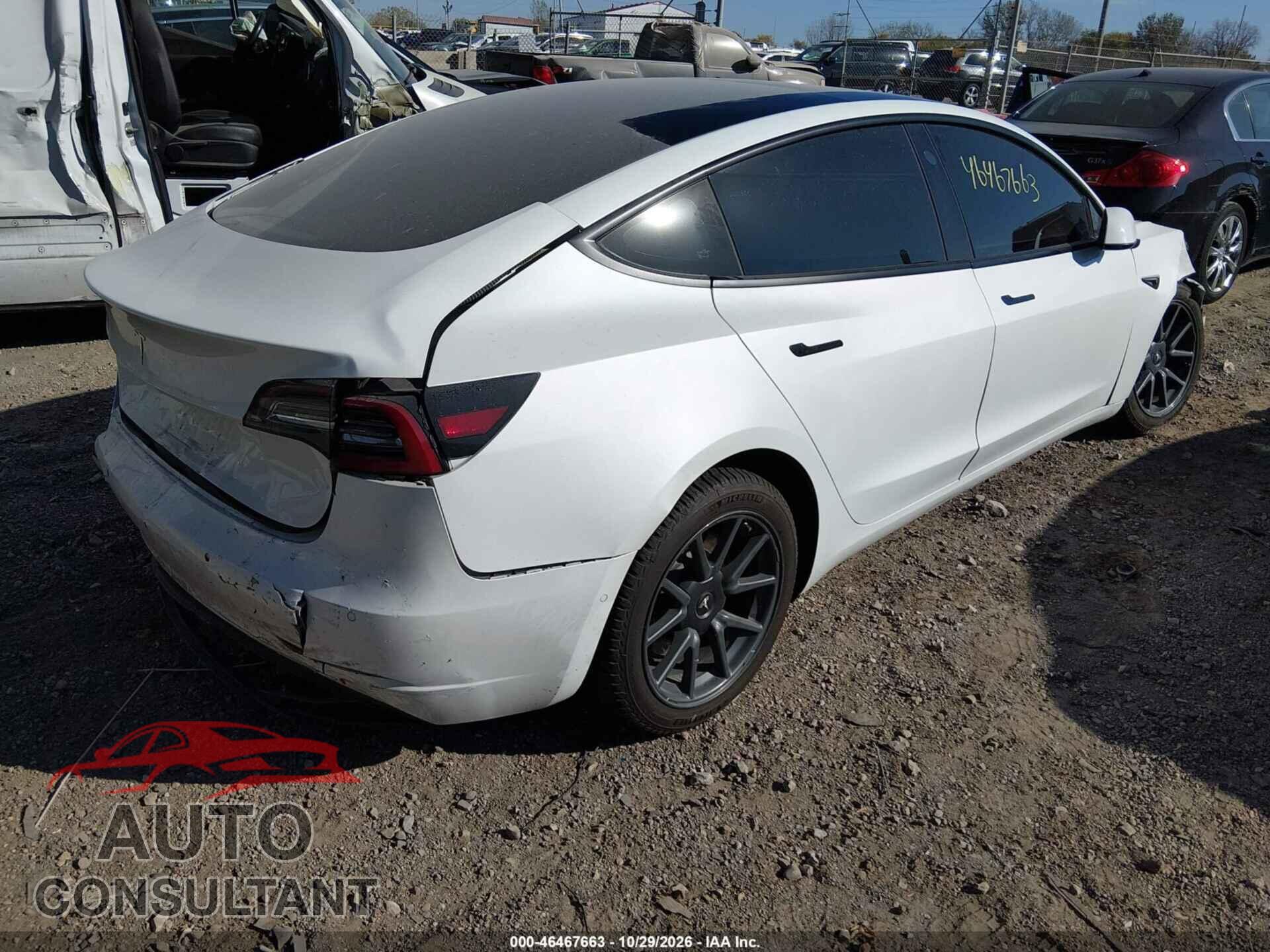 TESLA MODEL 3 2021 - 5YJ3E1EA2MF942676