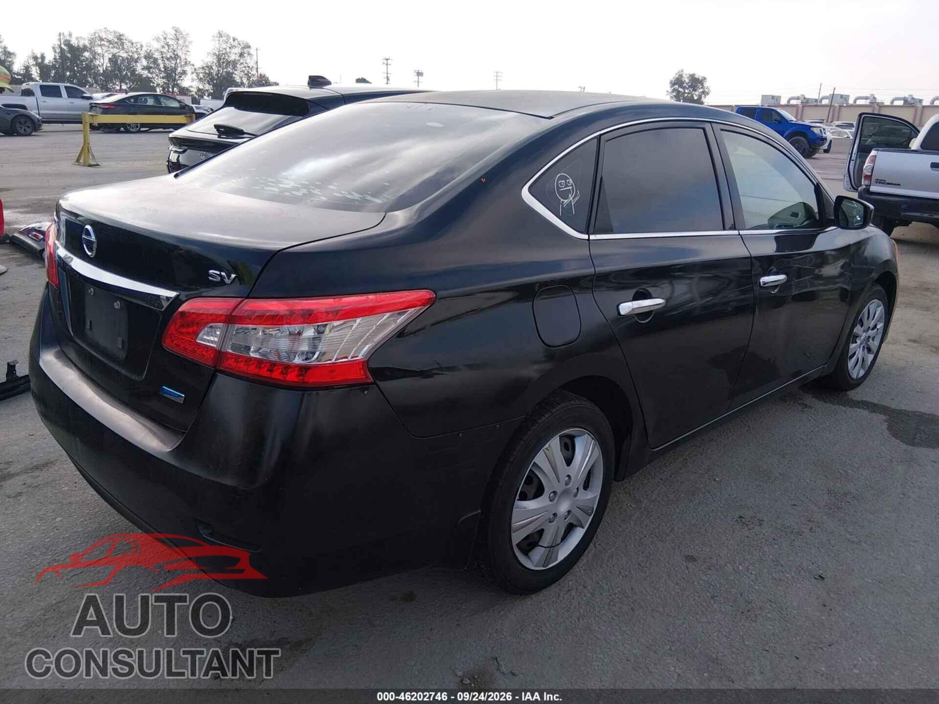 NISSAN SENTRA 2014 - 3N1AB7AP2EY200431