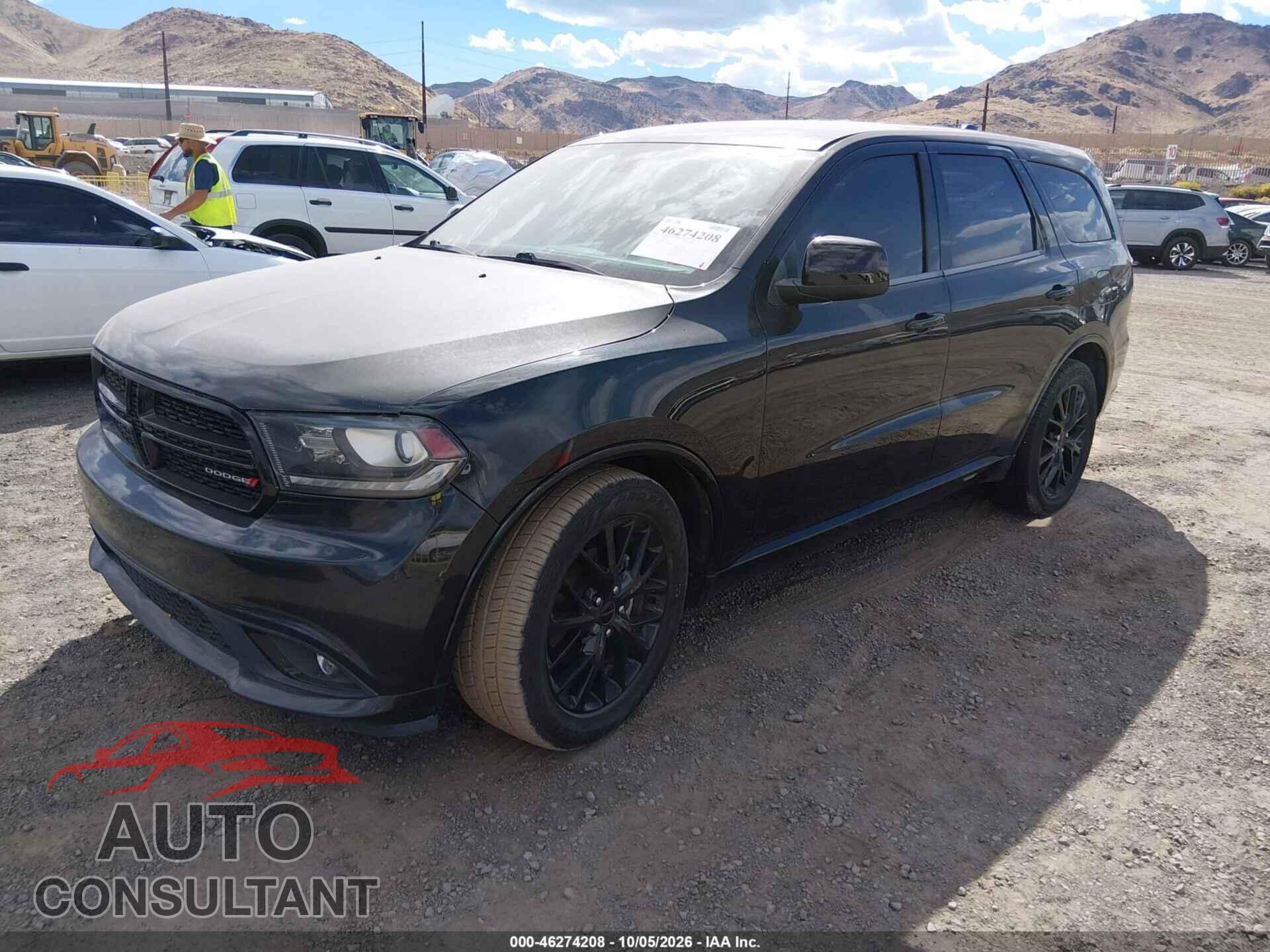 DODGE DURANGO 2016 - 1C4RDHAG8GC502639