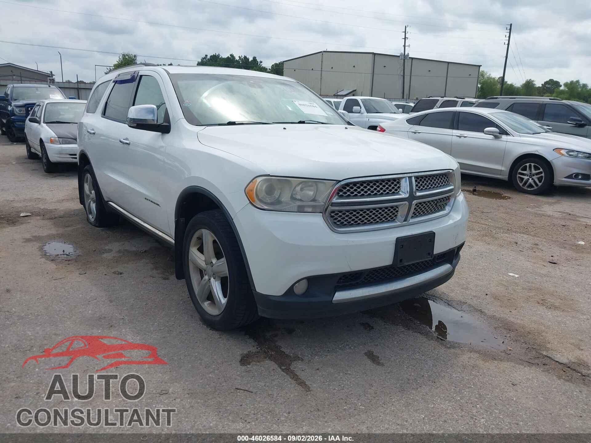 DODGE DURANGO 2013 - 1C4RDHEGXDC571709