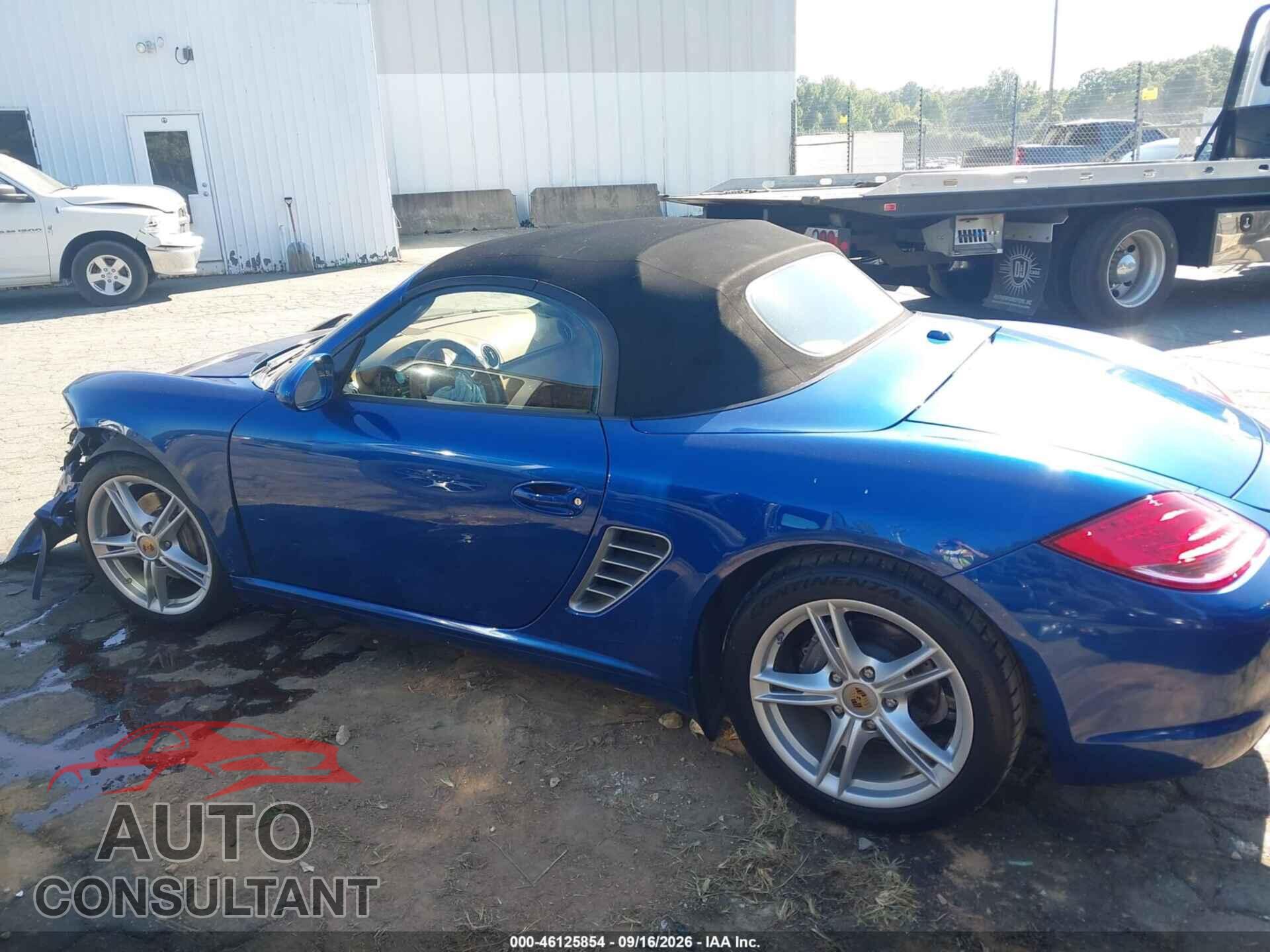 PORSCHE BOXSTER 2011 - WP0CA2A86BS710621