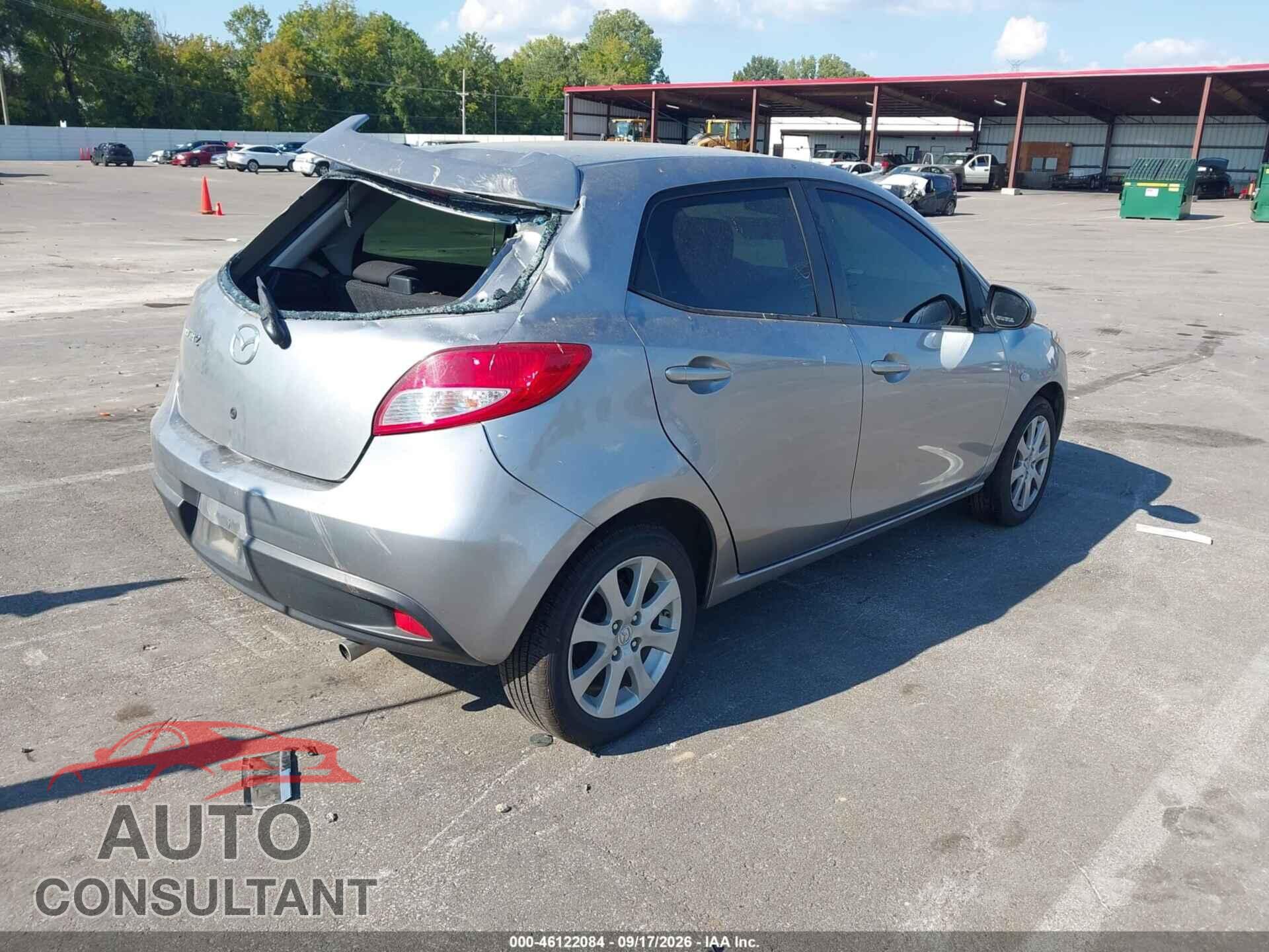 MAZDA MAZDA2 2011 - JM1DE1HY7B0126698