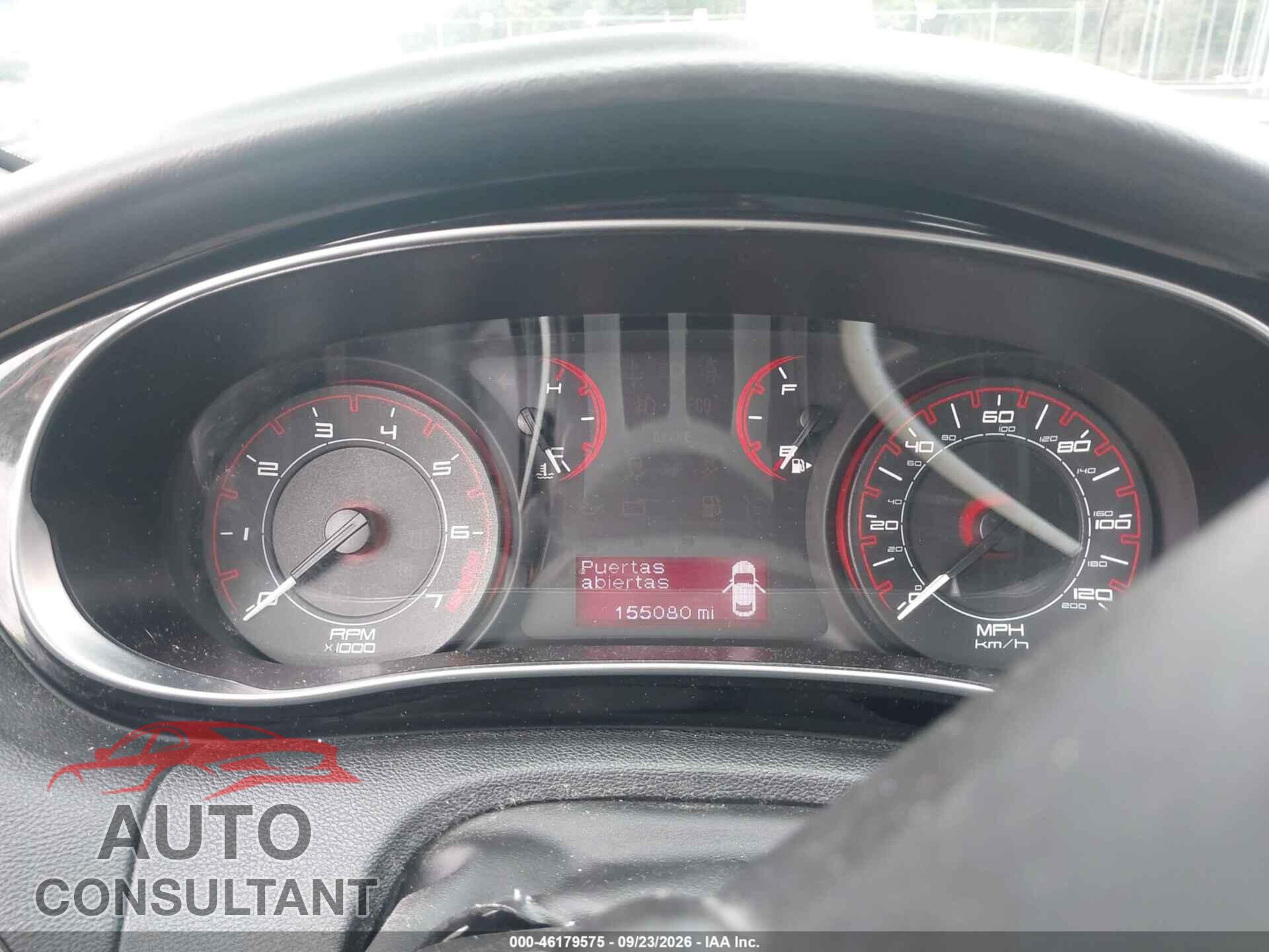 DODGE DART 2013 - 1C3CDFAA6DD111098