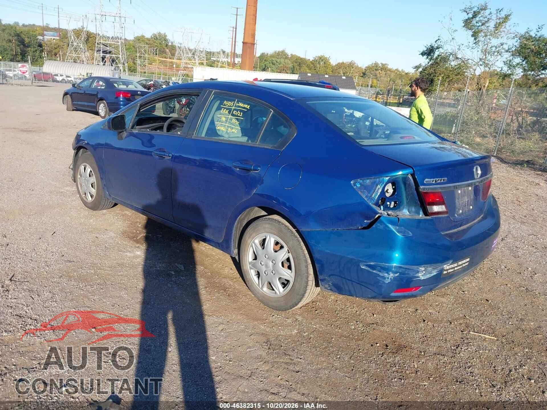 HONDA CIVIC 2015 - 19XFB2F57FE259247