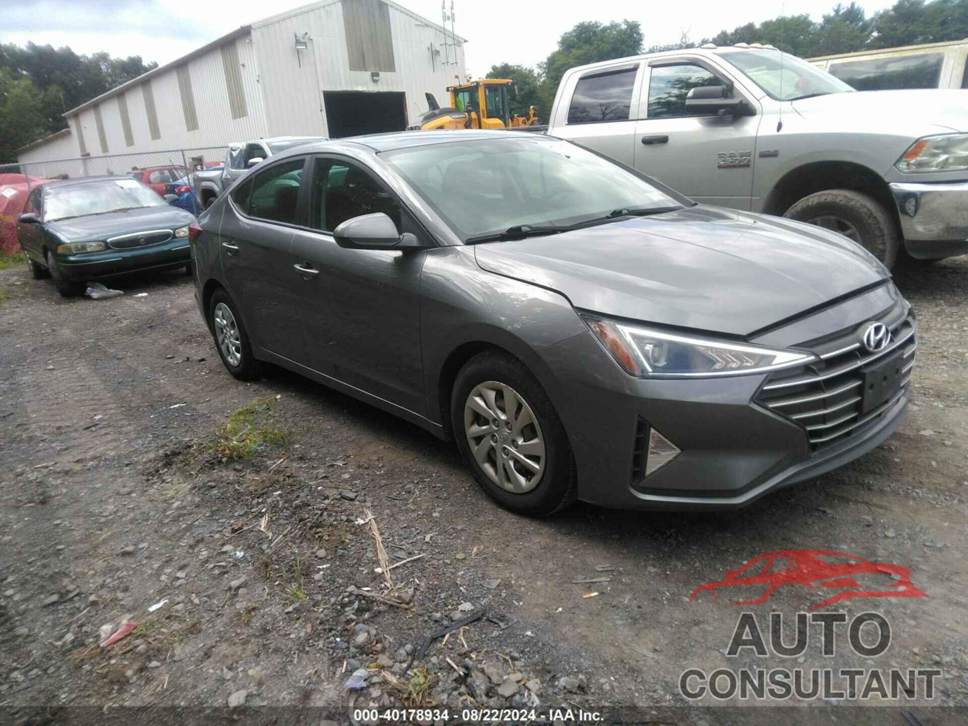 HYUNDAI ELANTRA 2019 - 5NPD74LF8KH440350