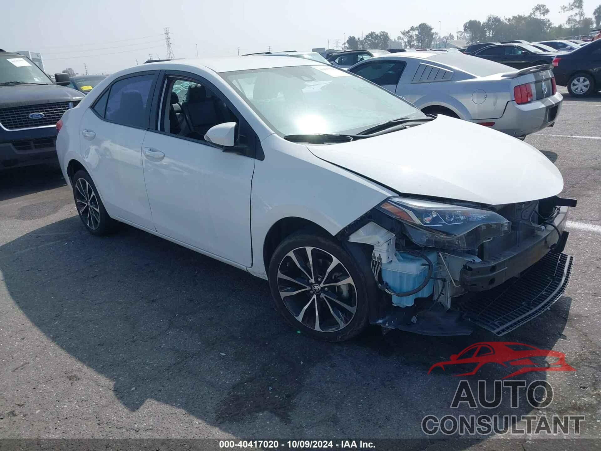 TOYOTA COROLLA 2019 - 5YFBURHE7KP944453