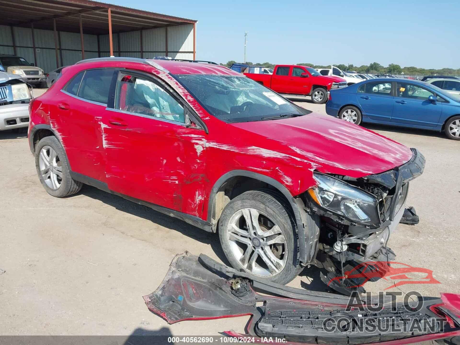 MERCEDES-BENZ GLA 250 2017 - WDCTG4EB6HJ332213