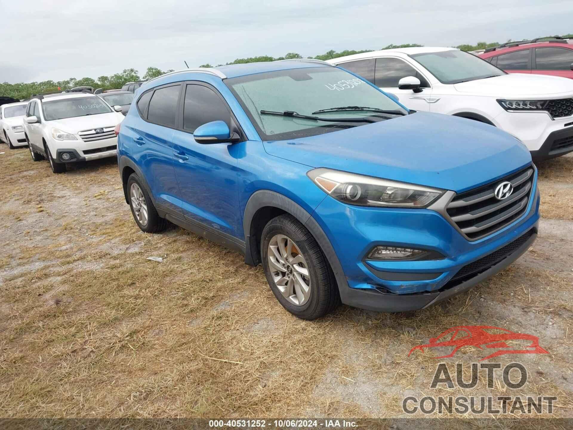 HYUNDAI TUCSON 2016 - KM8J33A2XGU031297