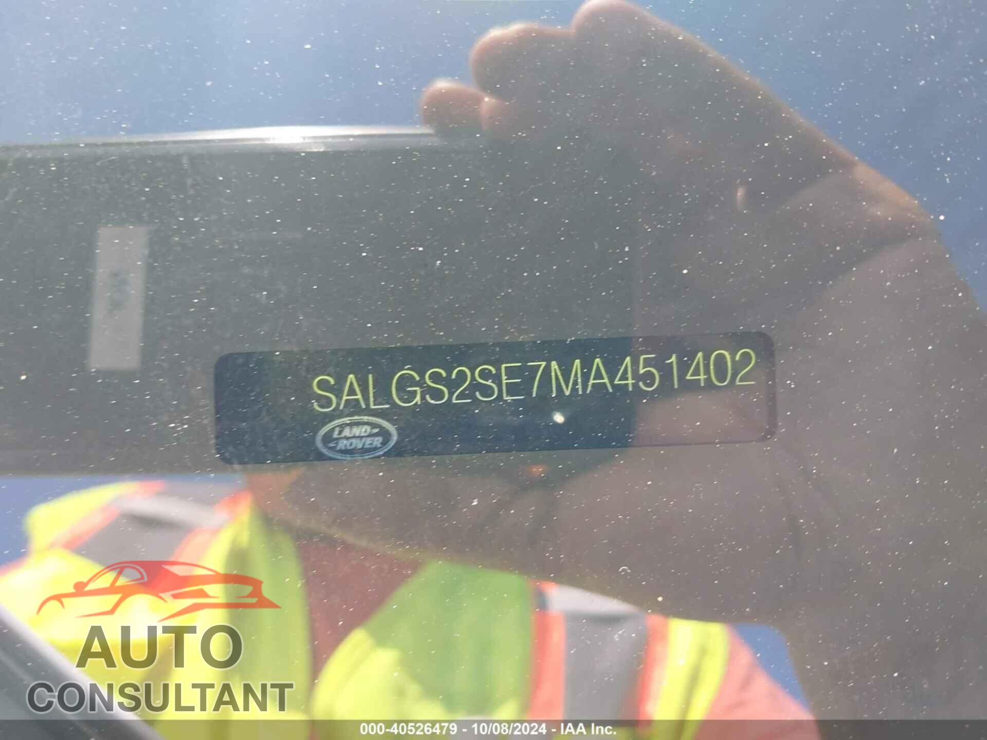 LAND ROVER RANGE ROVER 2021 - SALGS2SE7MA451402