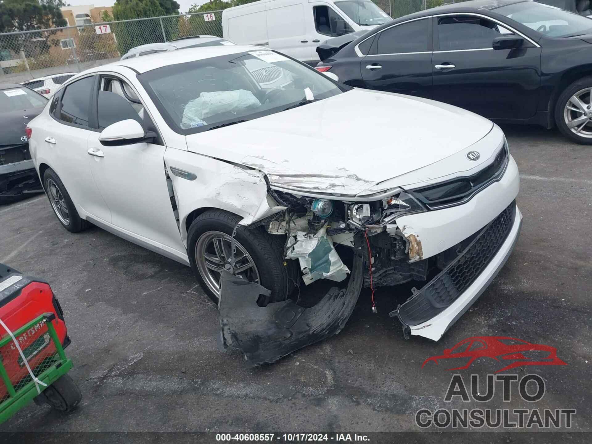 KIA OPTIMA HYBRID 2017 - KNAGT4LC6H5008327