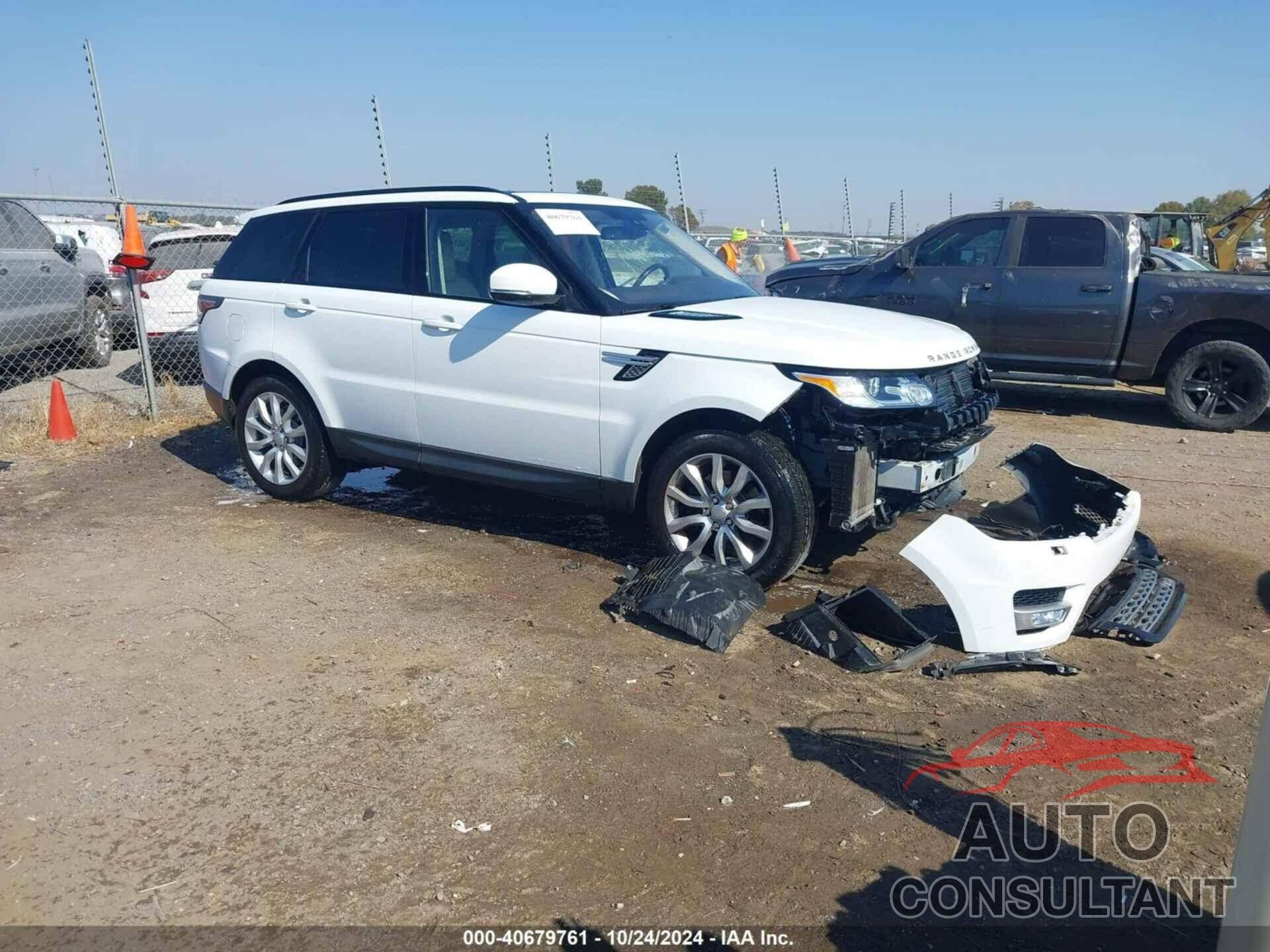 LAND ROVER RANGE ROVER SPORT 2016 - SALWR2PF9GA103520