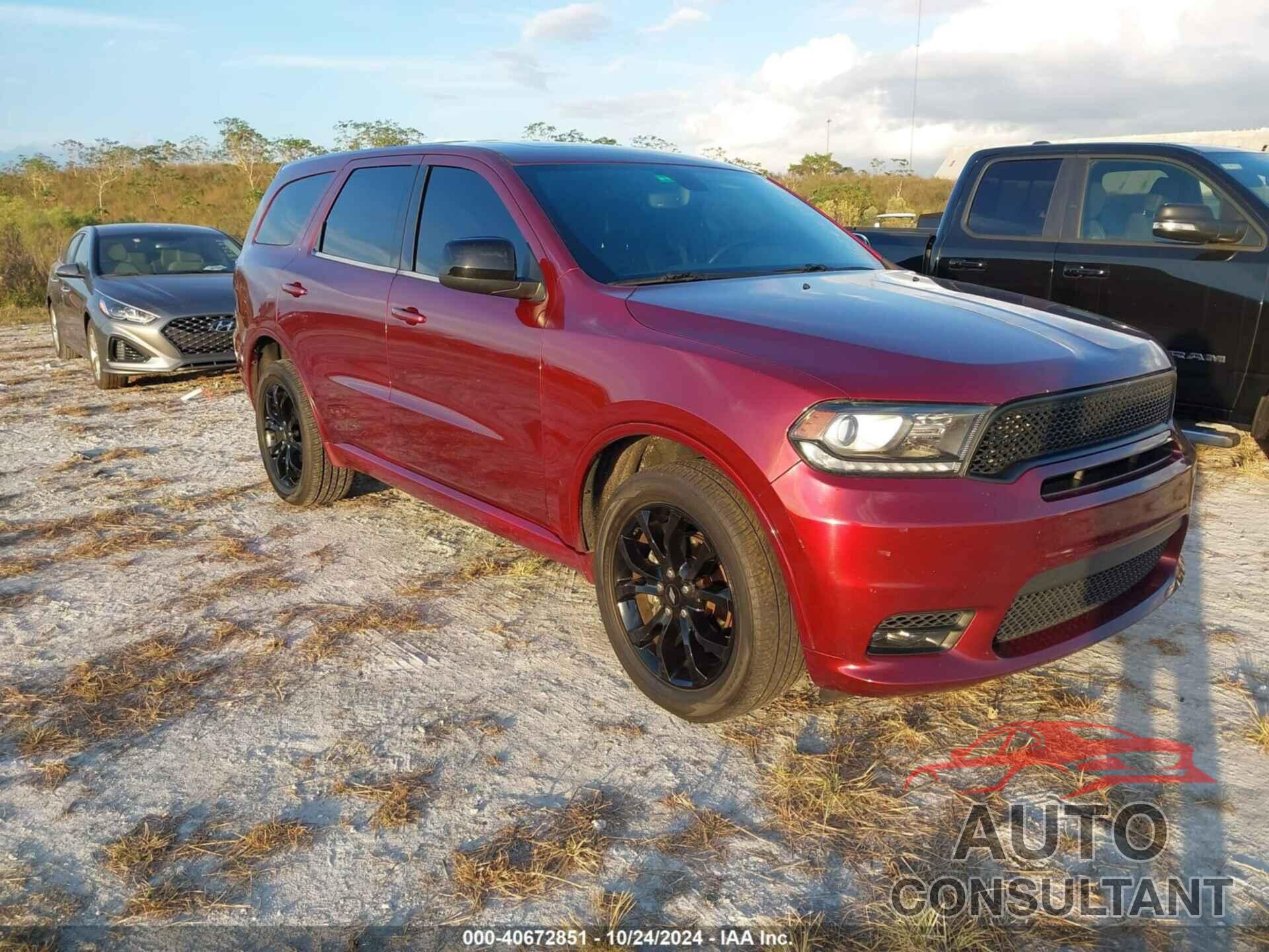 DODGE DURANGO 2019 - 1C4RDJDG4KC798982