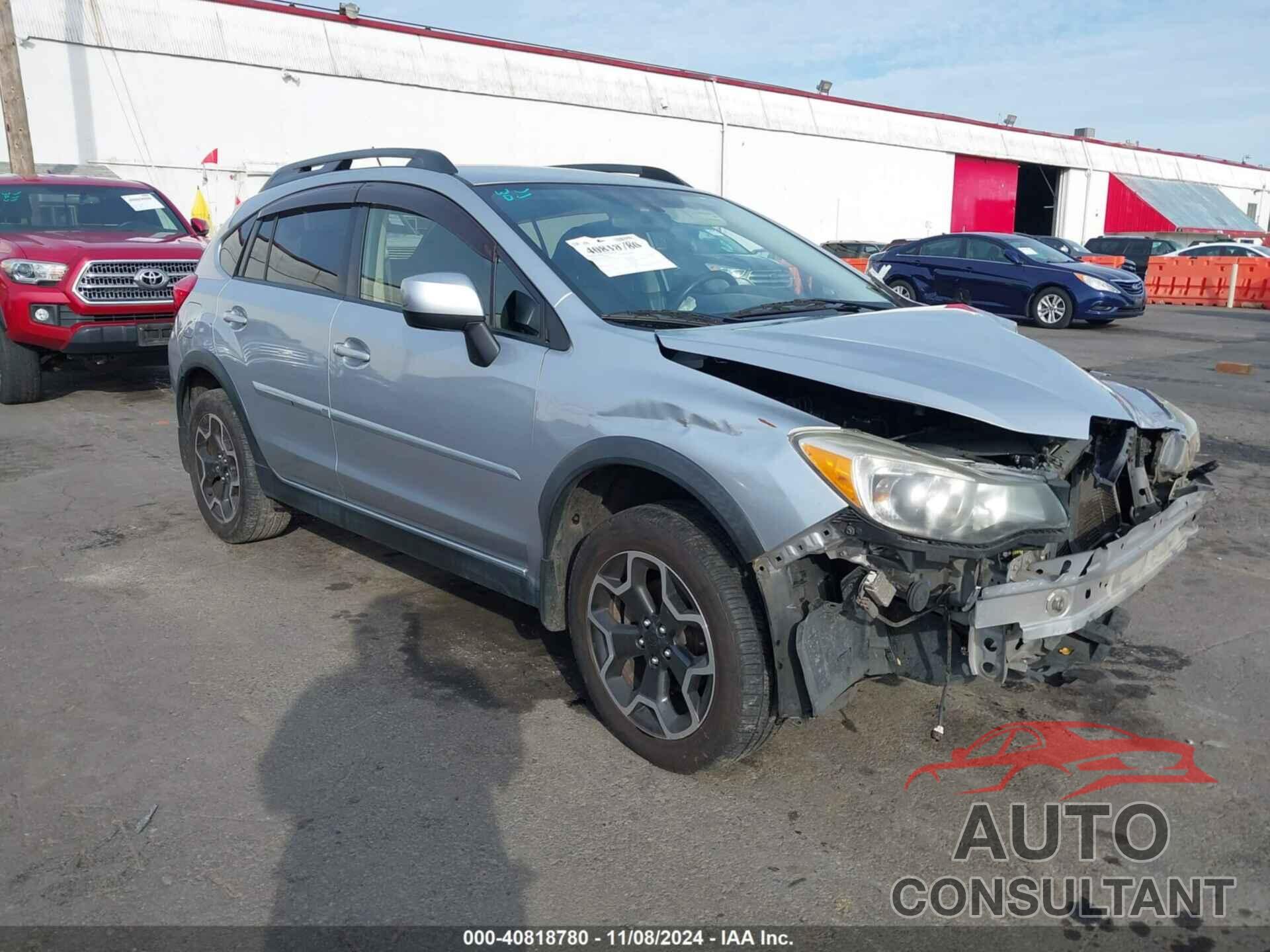 SUBARU XV CROSSTREK 2013 - JF2GPACC5D1210083