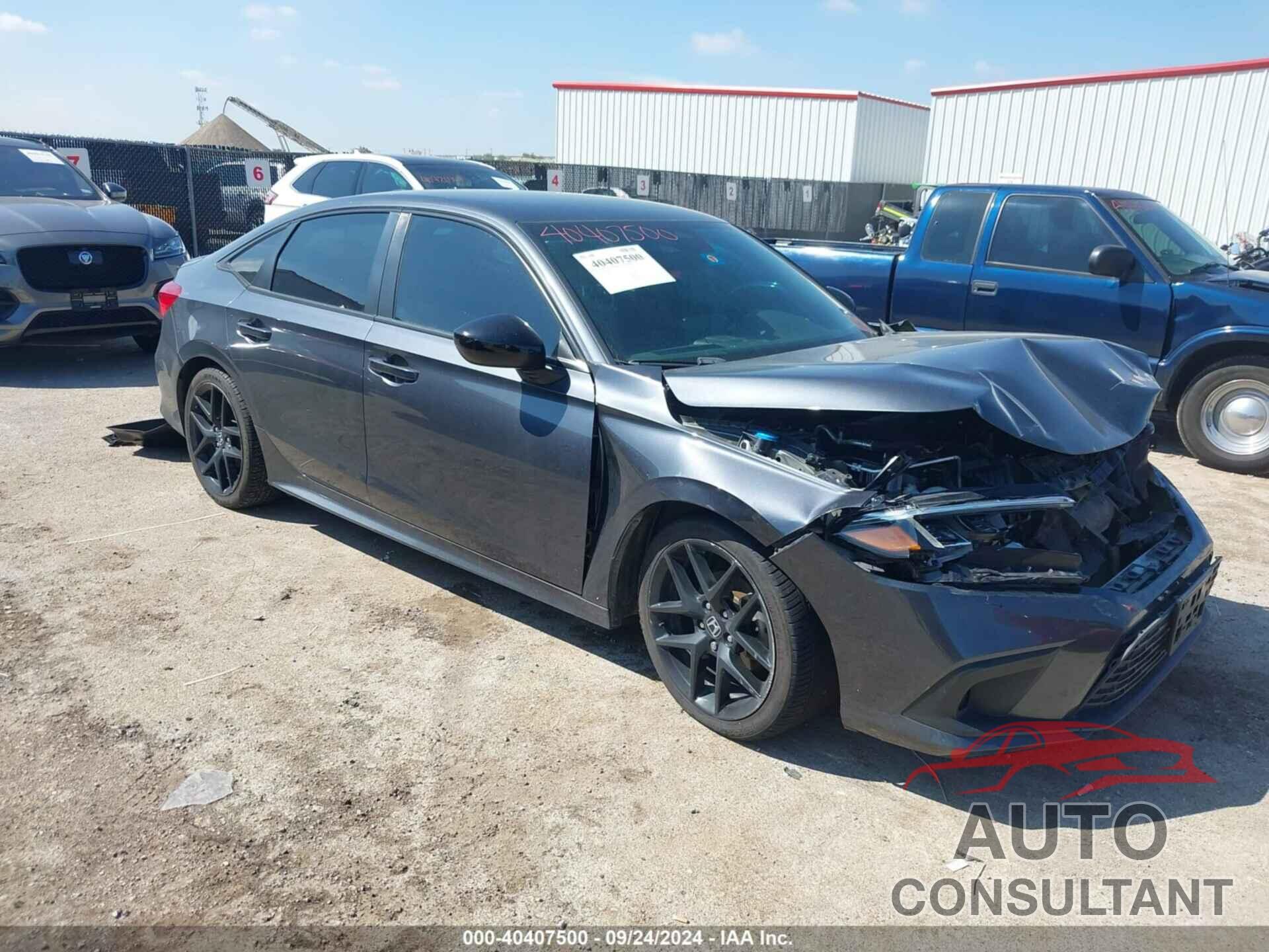 HONDA CIVIC 2022 - 2HGFE2F51NH543209