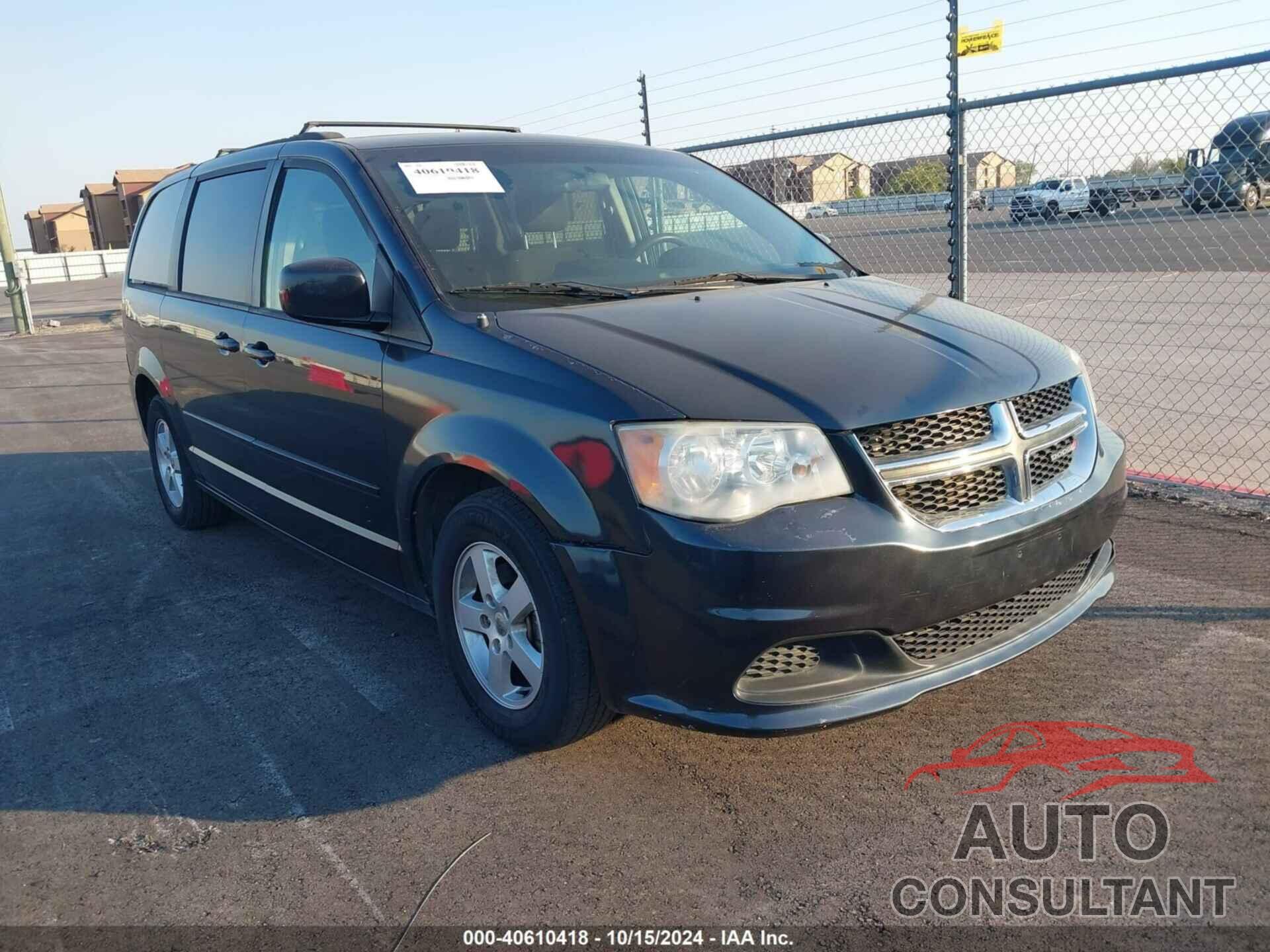 DODGE GRAND CARAVAN 2013 - 2C4RDGCG0DR591567