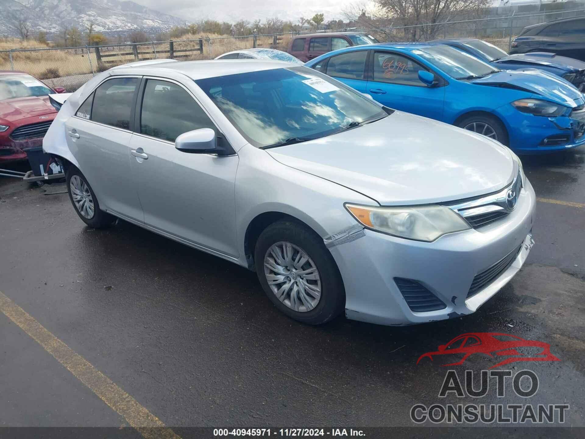 TOYOTA CAMRY 2012 - 4T1BF1FK0CU588335