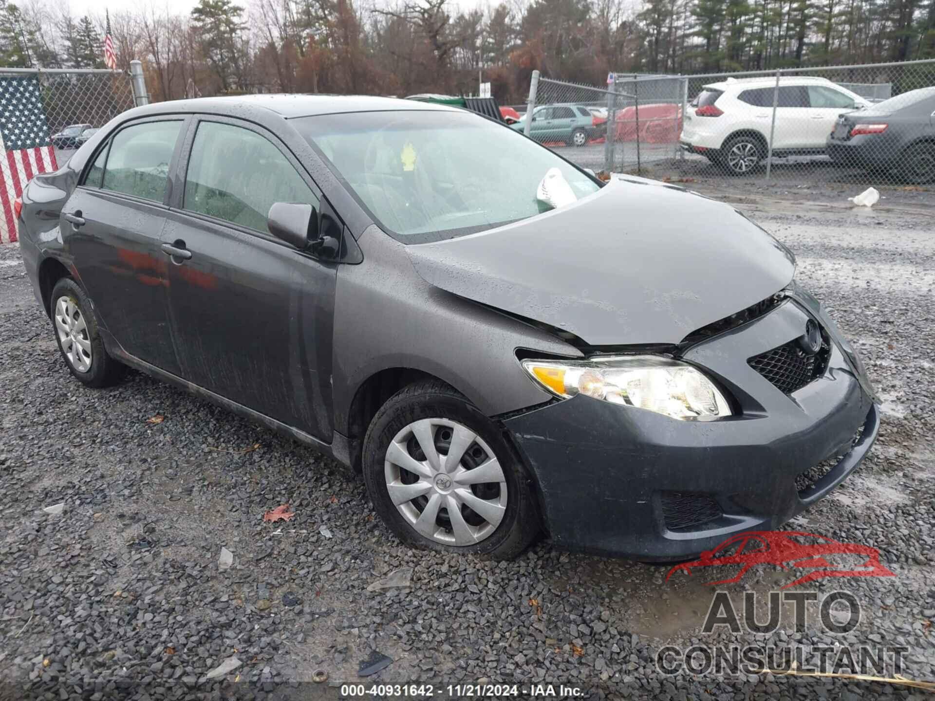 TOYOTA COROLLA 2009 - 1NXBU40EX9Z132216