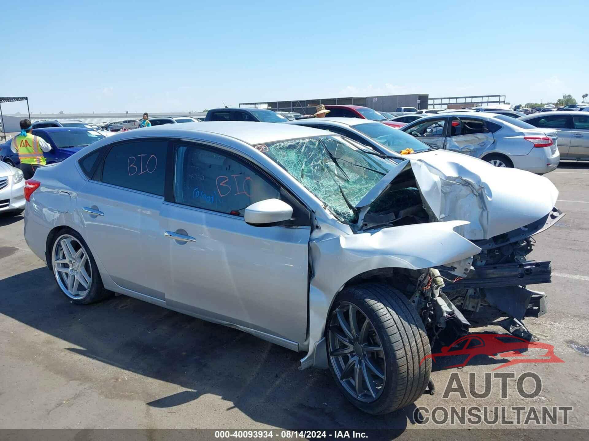 NISSAN SENTRA 2017 - 3N1AB7AP6HY402631