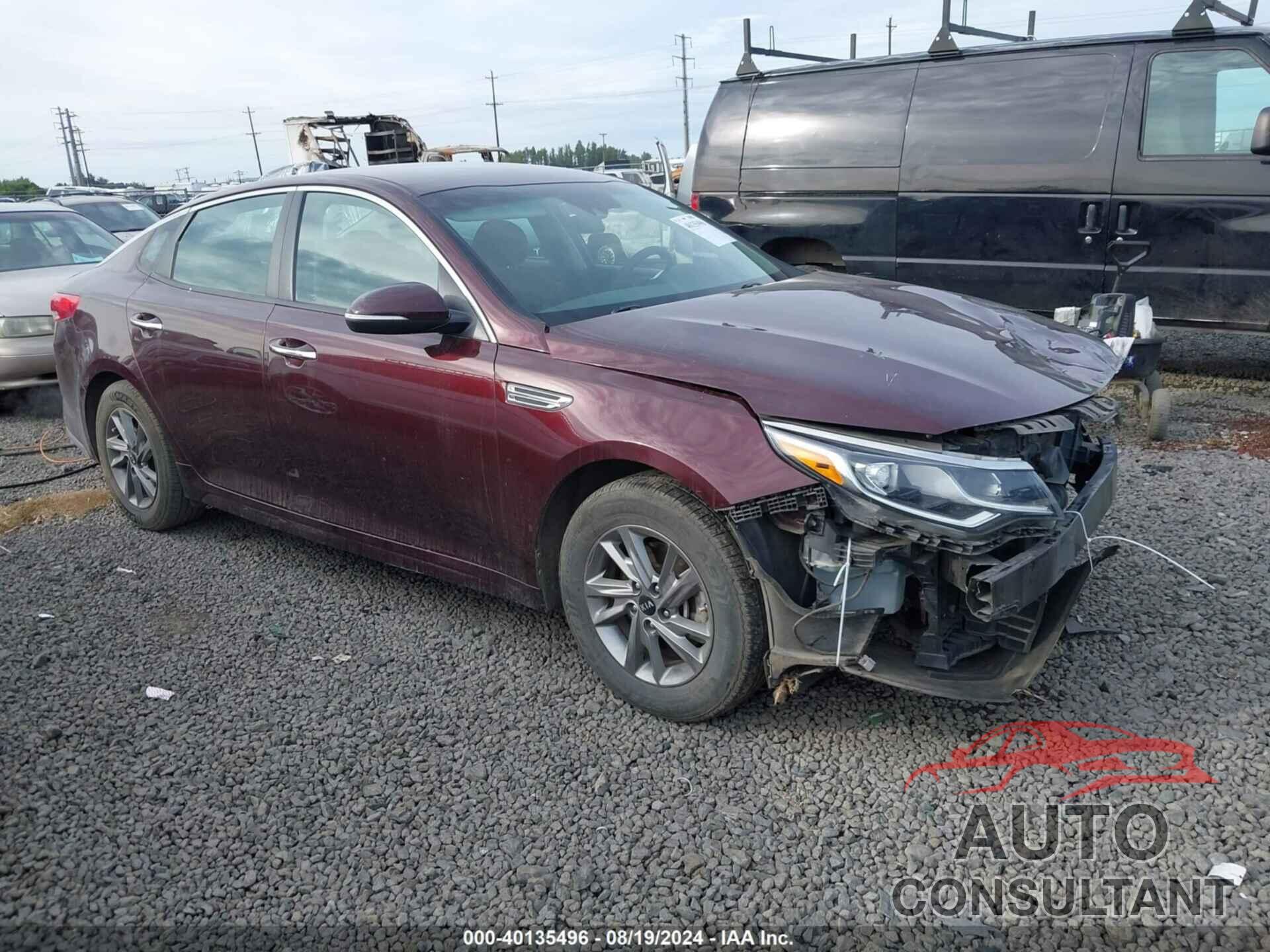 KIA OPTIMA 2019 - 5XXGT4L30KG343170