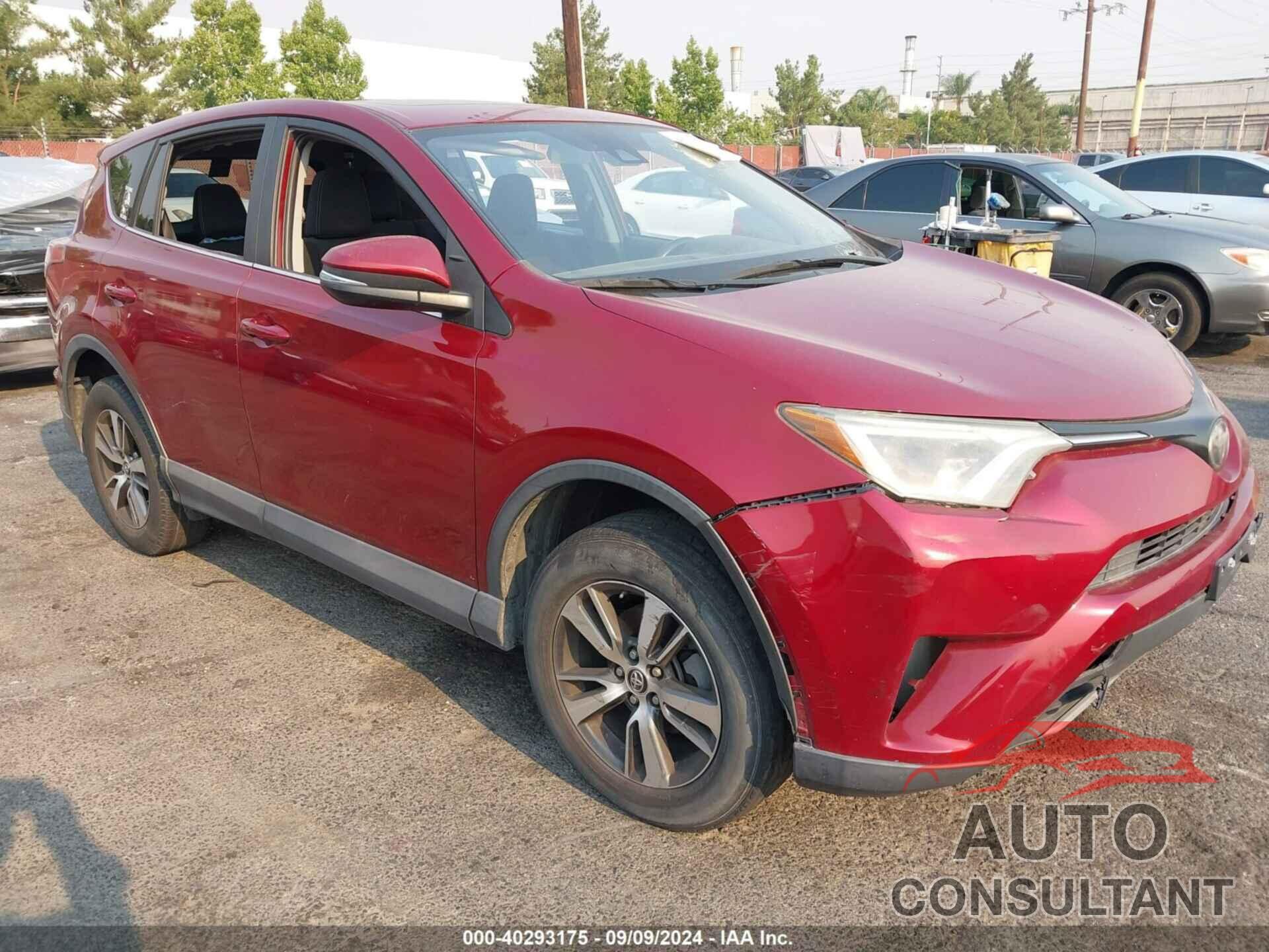 TOYOTA RAV4 2018 - 2T3WFREV8JW493117