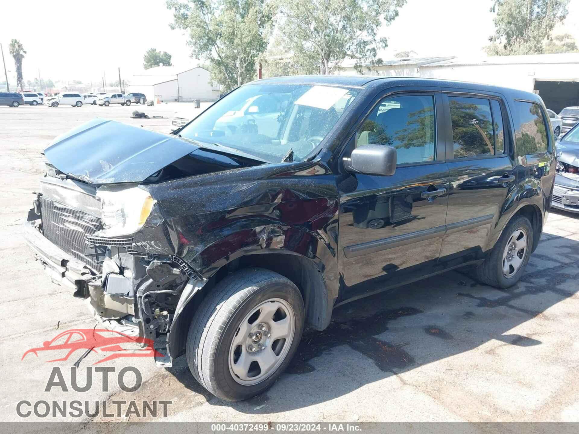 HONDA PILOT 2015 - 5FNYF3H22FB032015