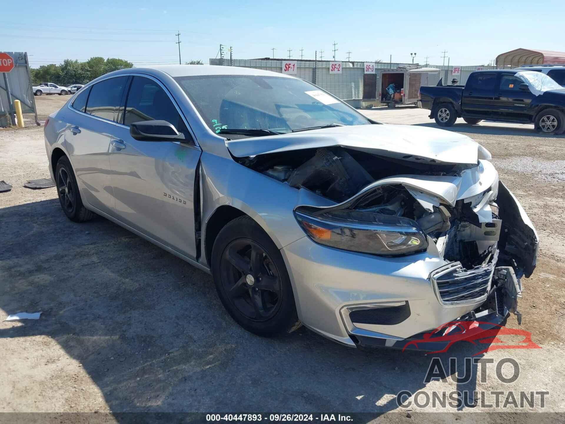 CHEVROLET MALIBU 2017 - 1G1ZB5ST4HF117636