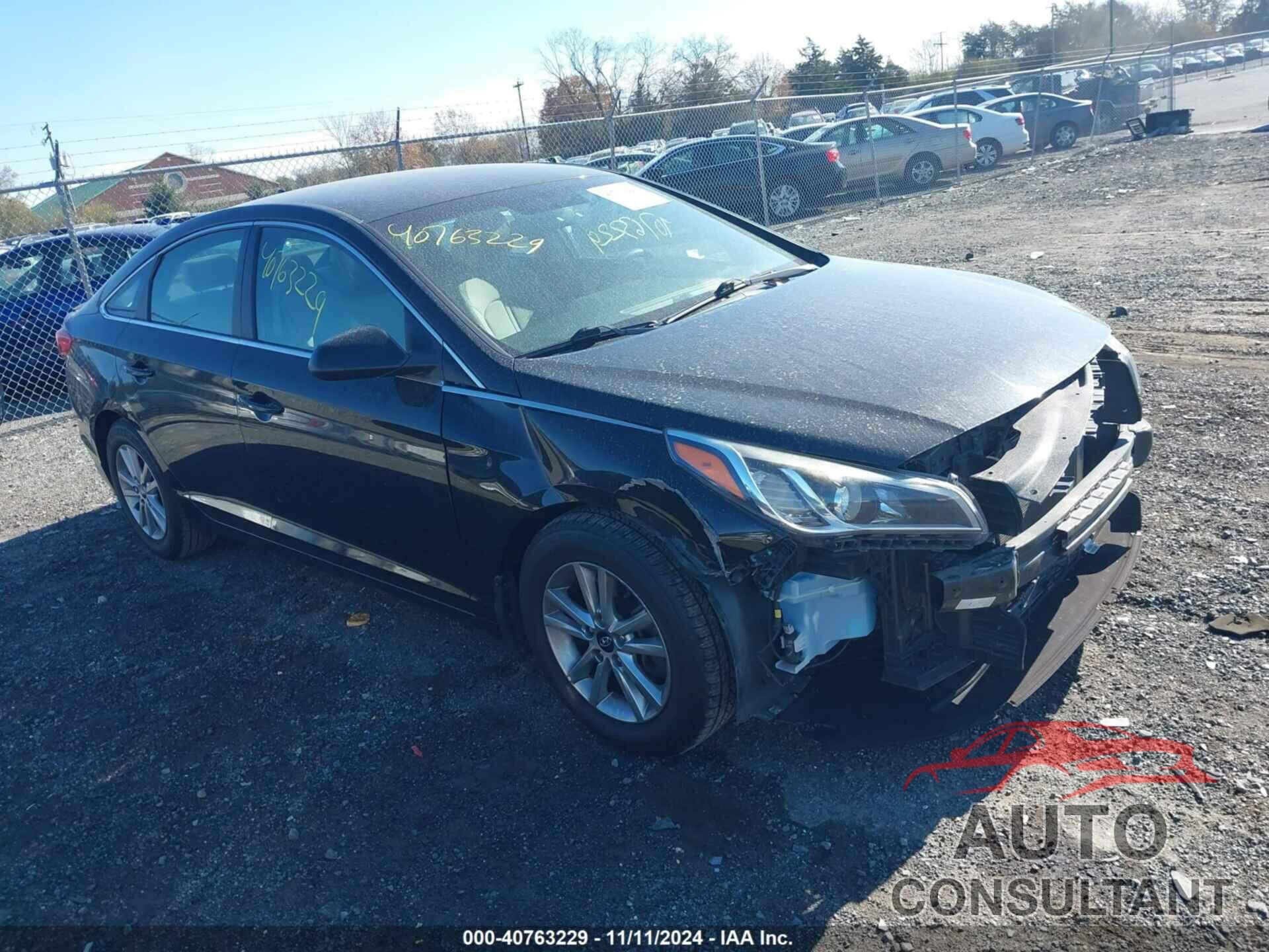 HYUNDAI SONATA 2017 - 5NPE24AF5HH592617