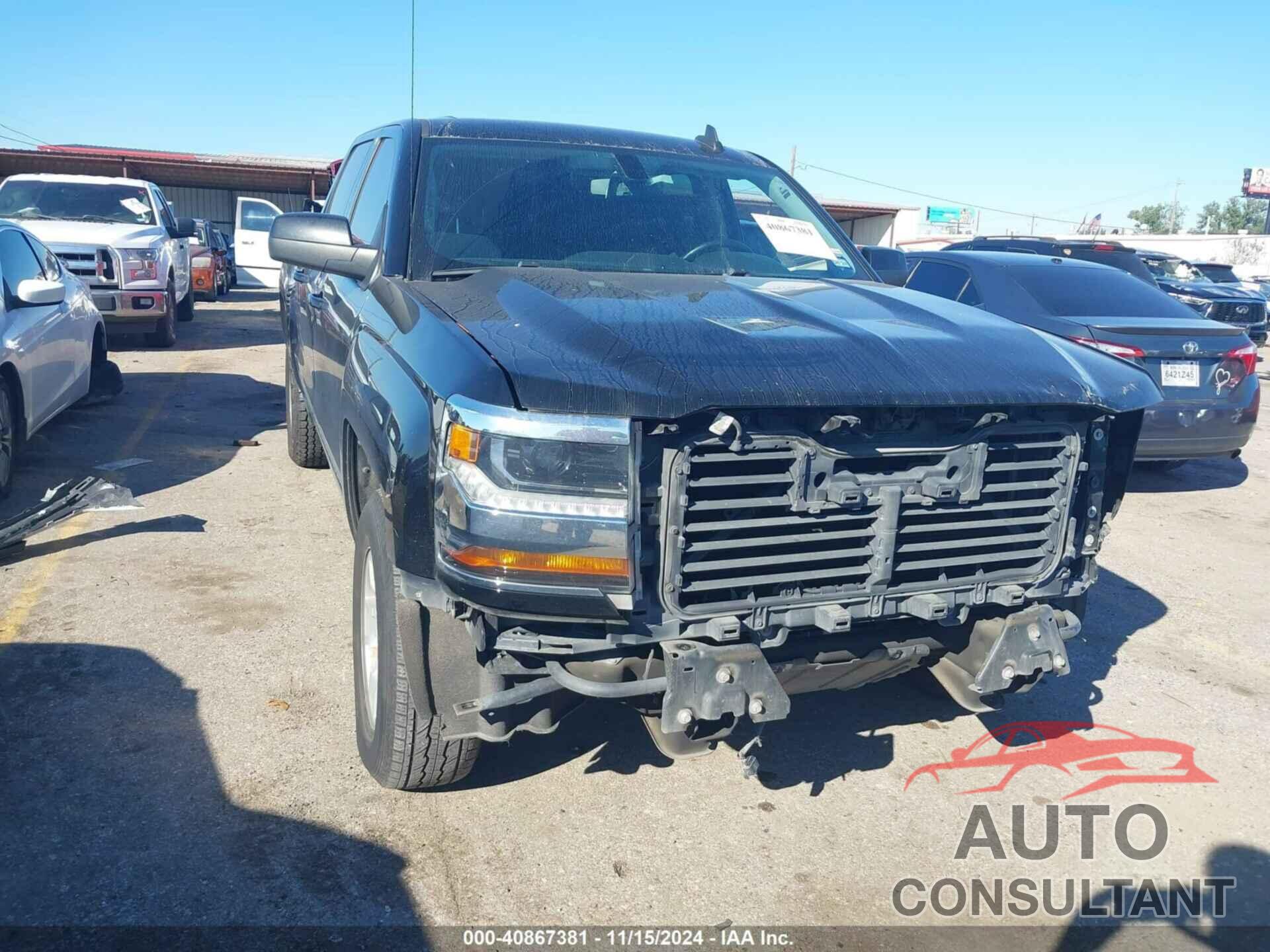 CHEVROLET SILVERADO 1500 2017 - 3GCUCRER1HG496907
