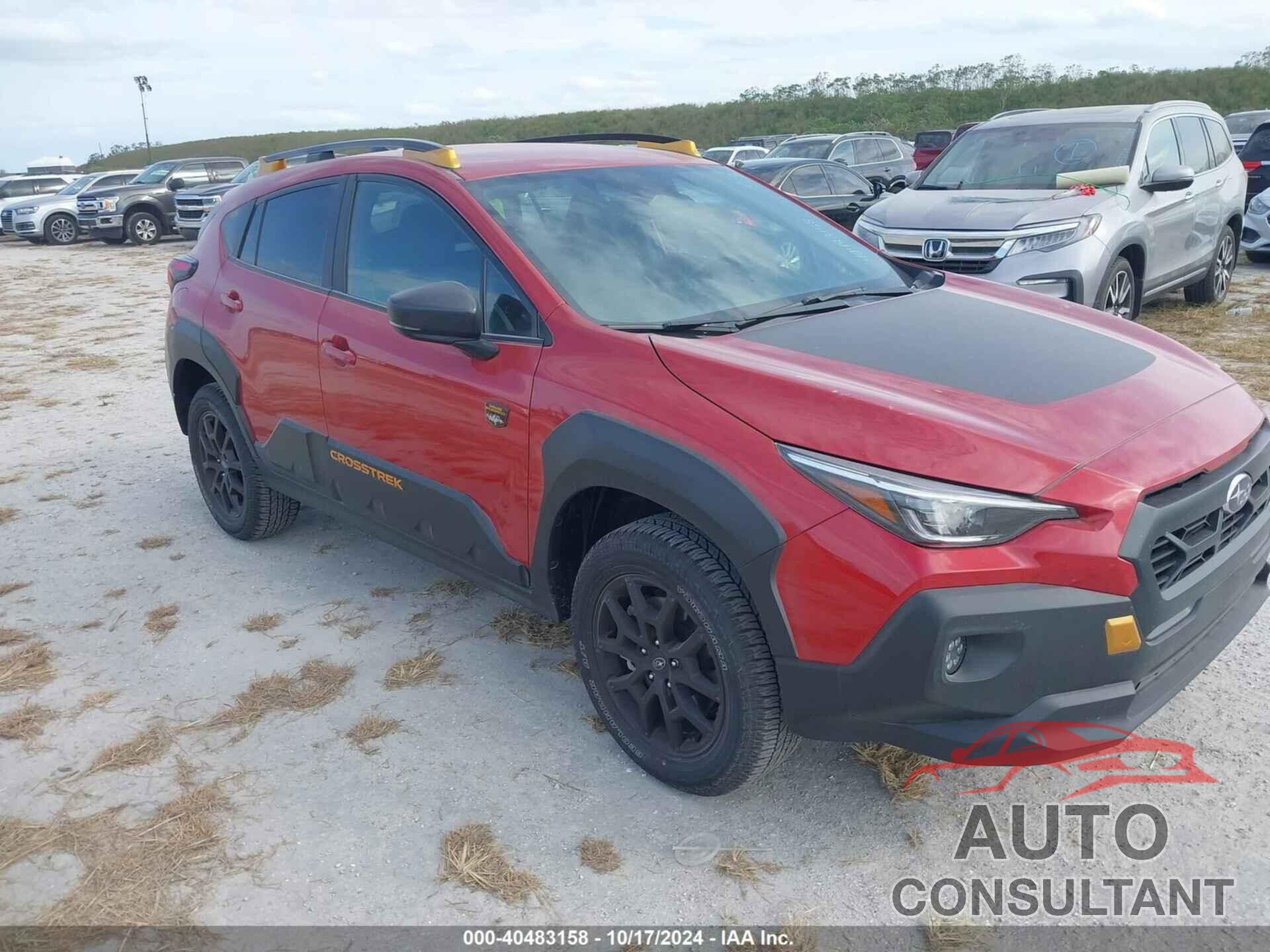 SUBARU CROSSTREK 2024 - 4S4GUHT68R3820013