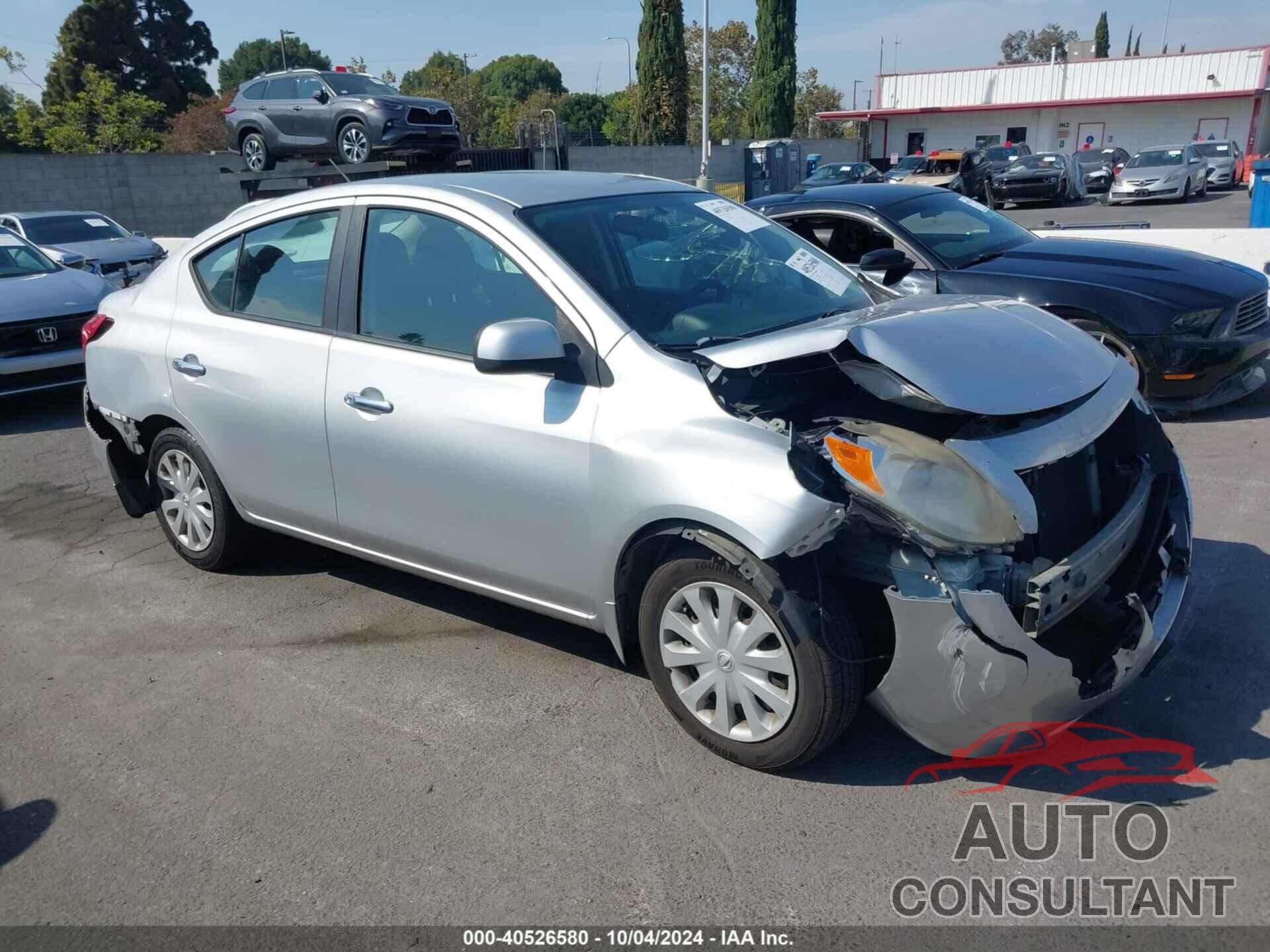 NISSAN VERSA 2012 - 3N1CN7AP8CL869961