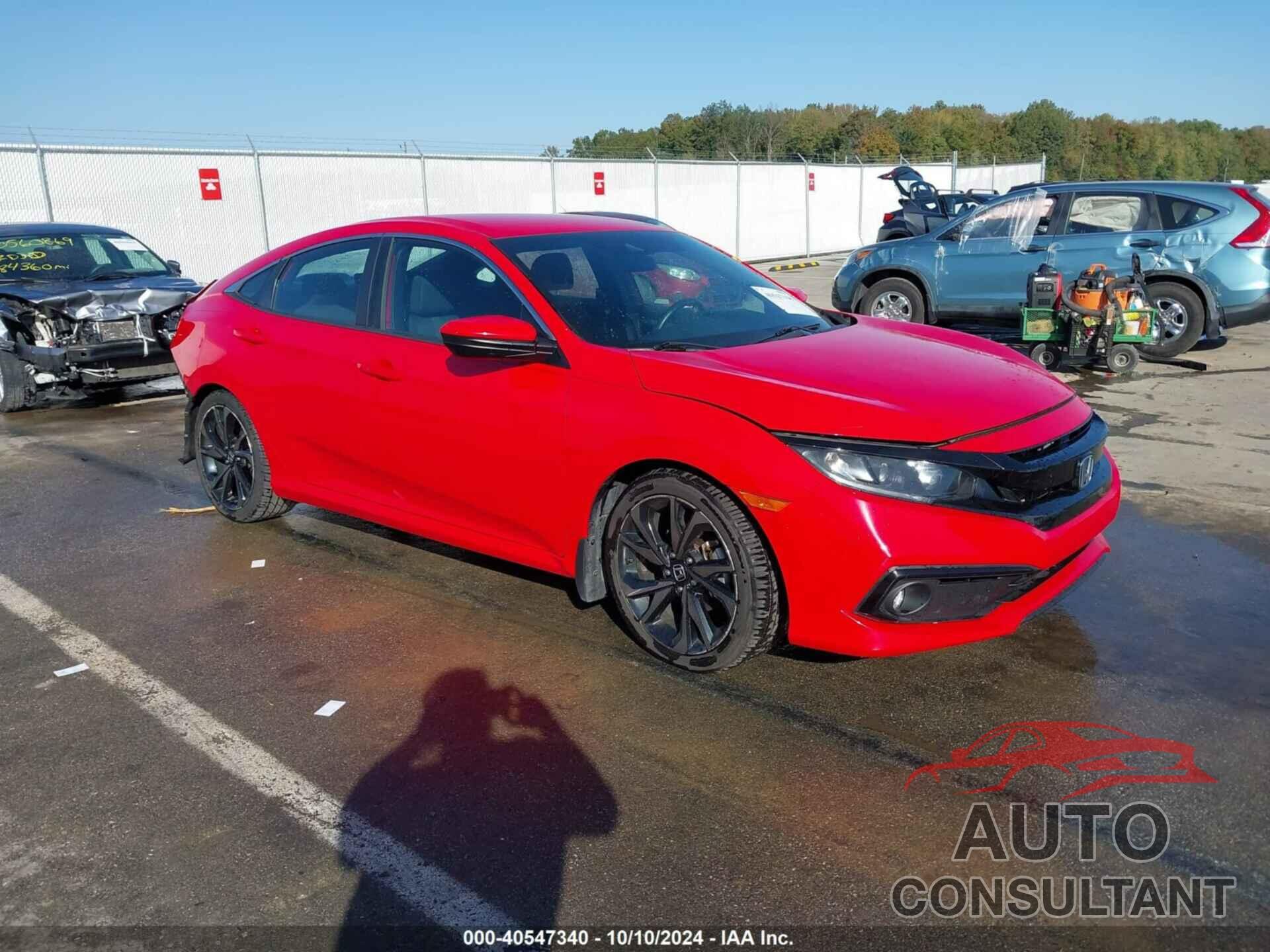HONDA CIVIC 2020 - 2HGFC2F83LH528613