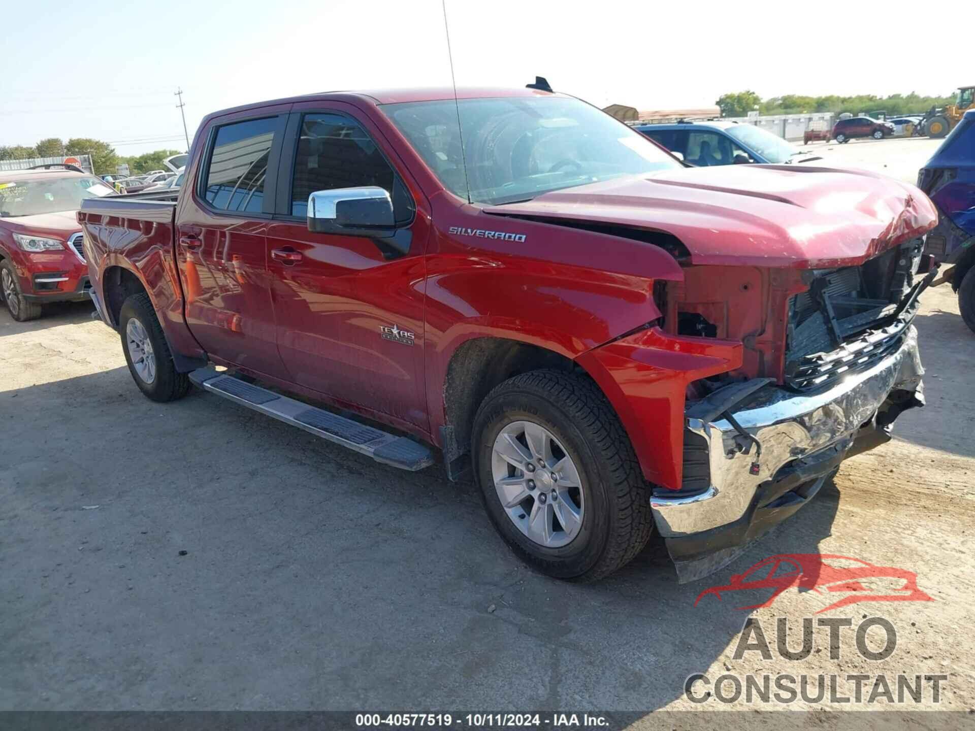 CHEVROLET SILVERADO 1500 2021 - 3GCPWCED1MG312730