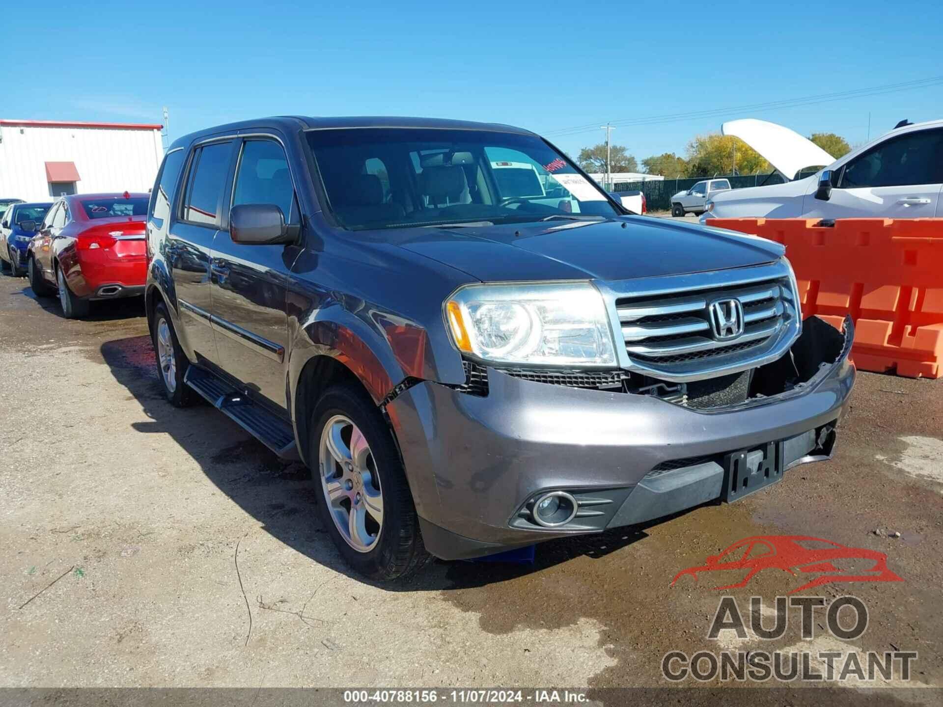 HONDA PILOT 2014 - 5FNYF4H51EB034403