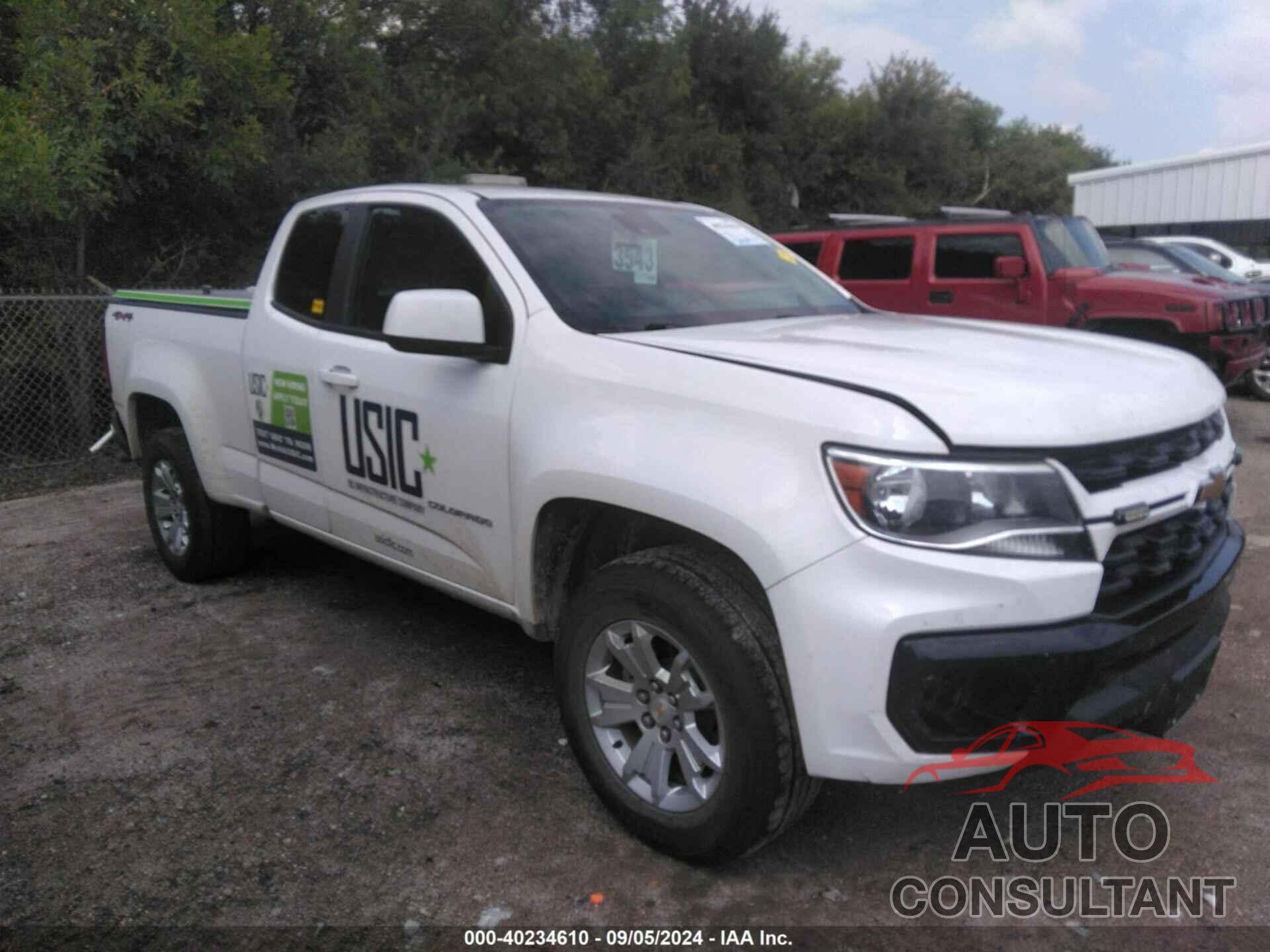 CHEVROLET COLORADO 2021 - 1GCHTCEA2M1227218