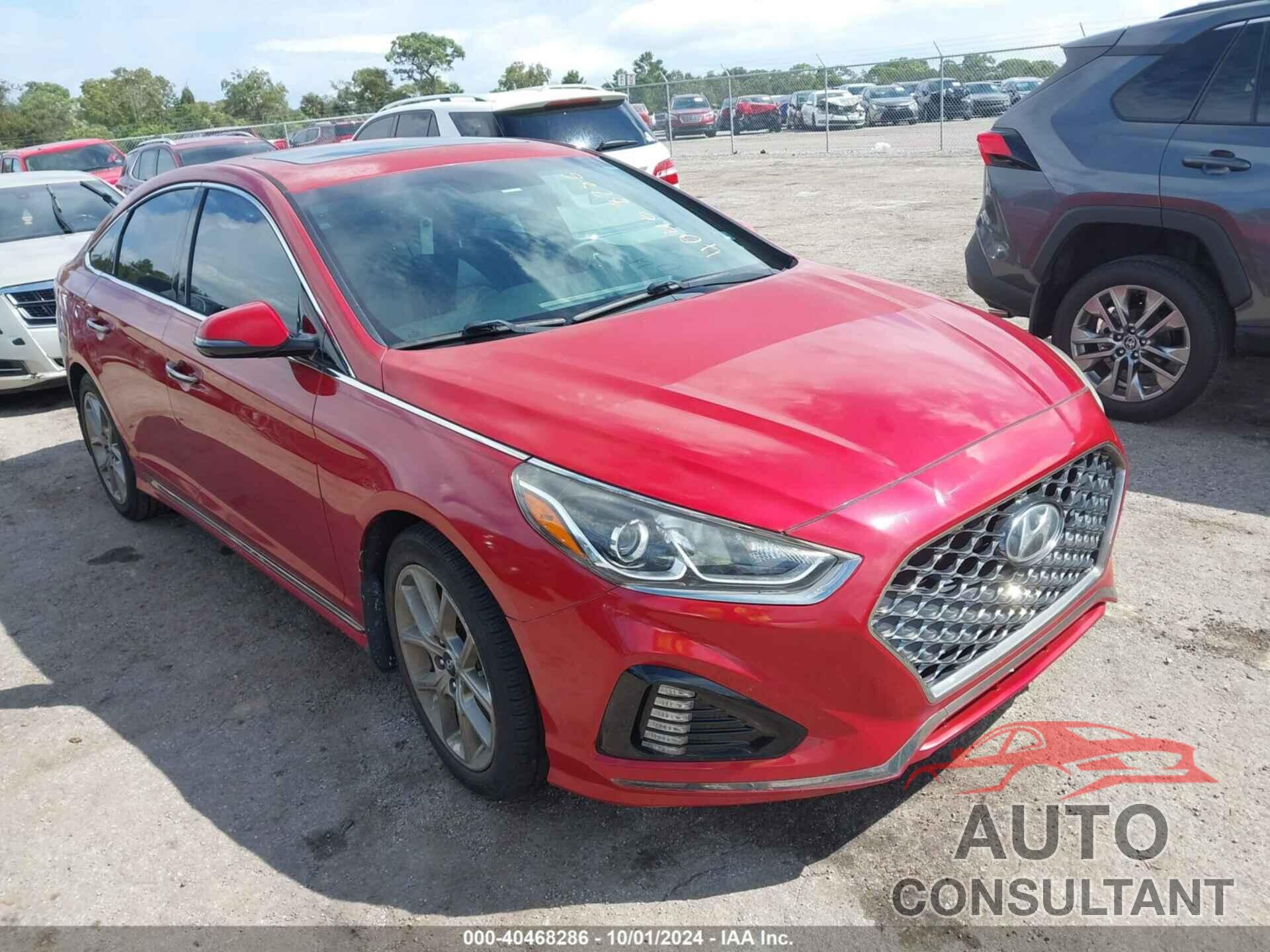 HYUNDAI SONATA 2018 - 5NPE34AB0JH681818