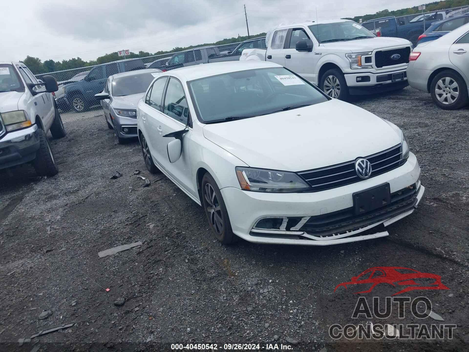 VOLKSWAGEN JETTA 2017 - 3VW2B7AJ6HM407958