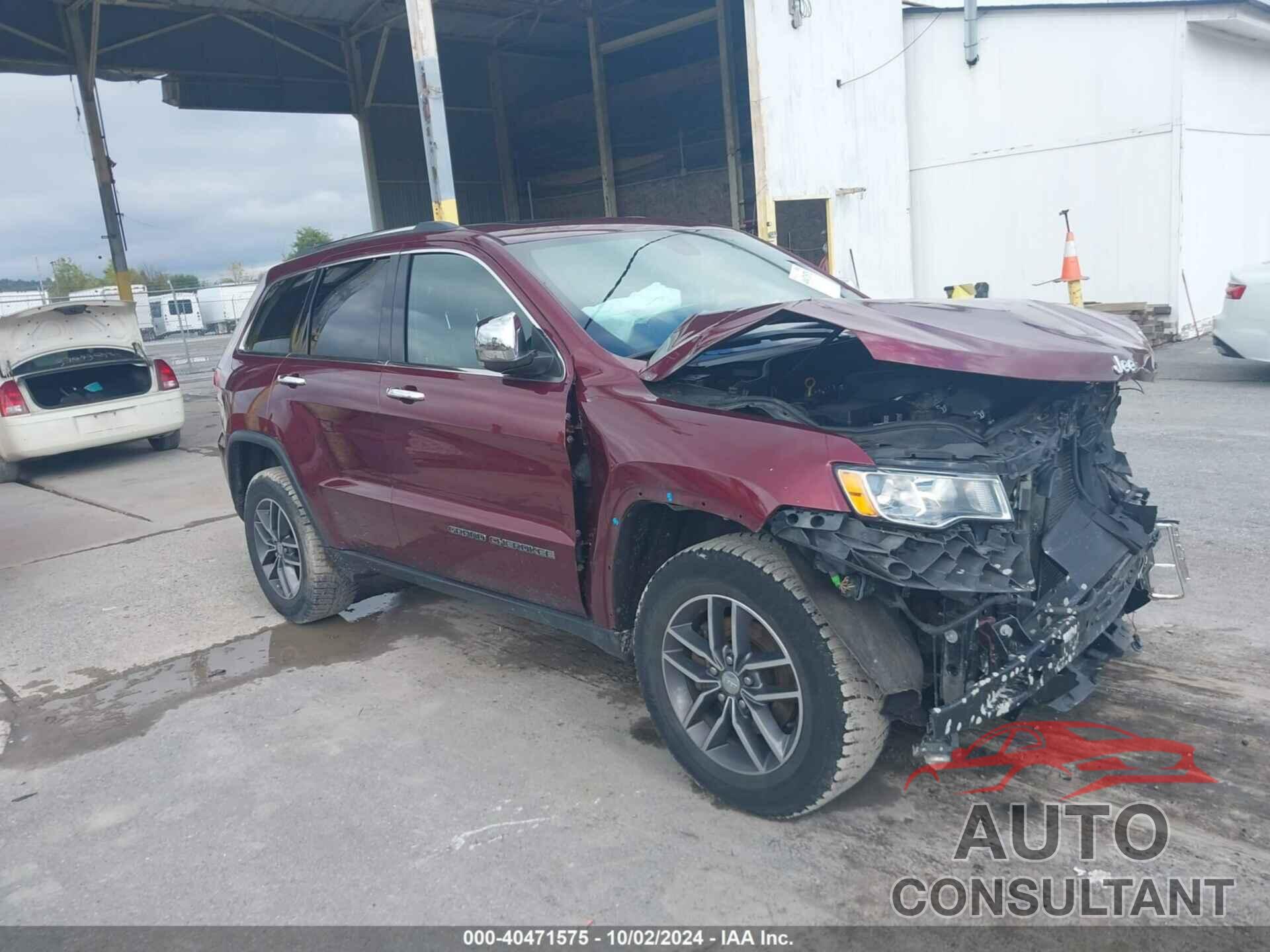 JEEP GRAND CHEROKEE 2017 - 1C4RJFBG8HC604164