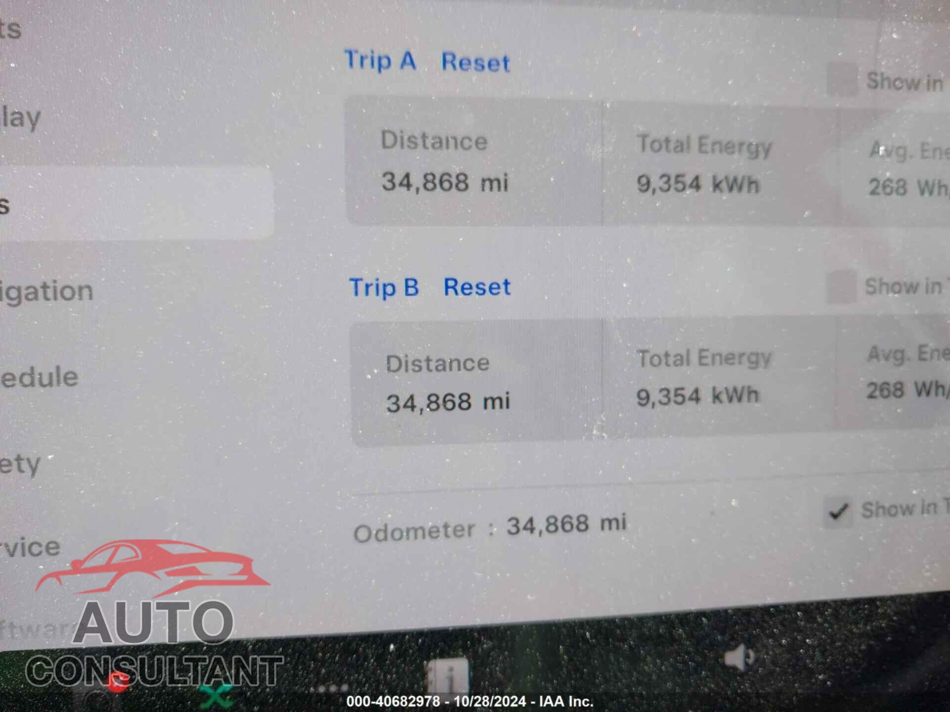 TESLA MODEL 3 2022 - 5YJ3E1EB6NF258630