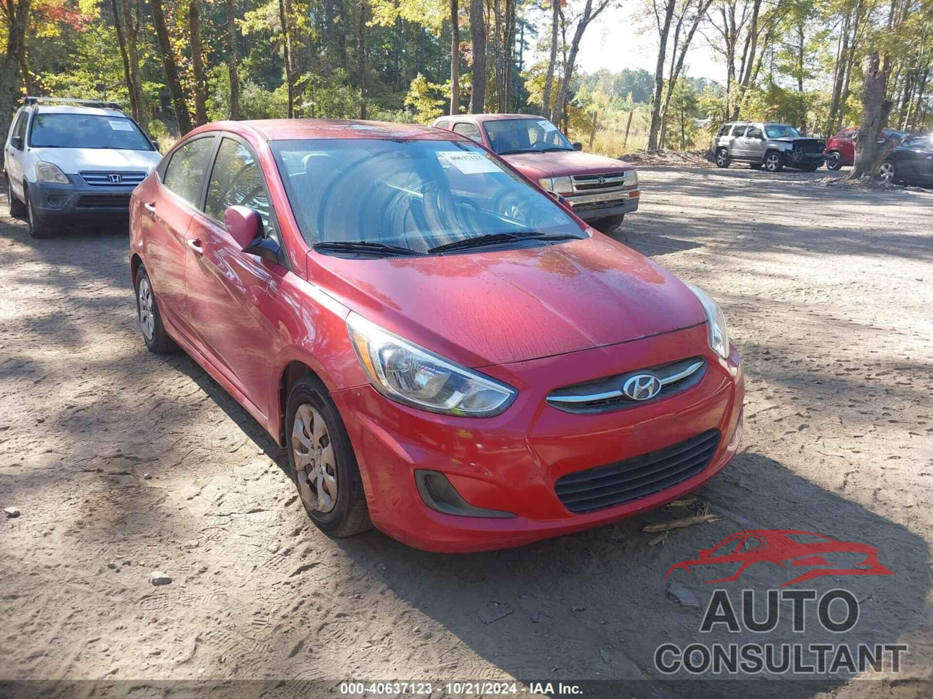 HYUNDAI ACCENT 2016 - KMHCT4AE0GU161419