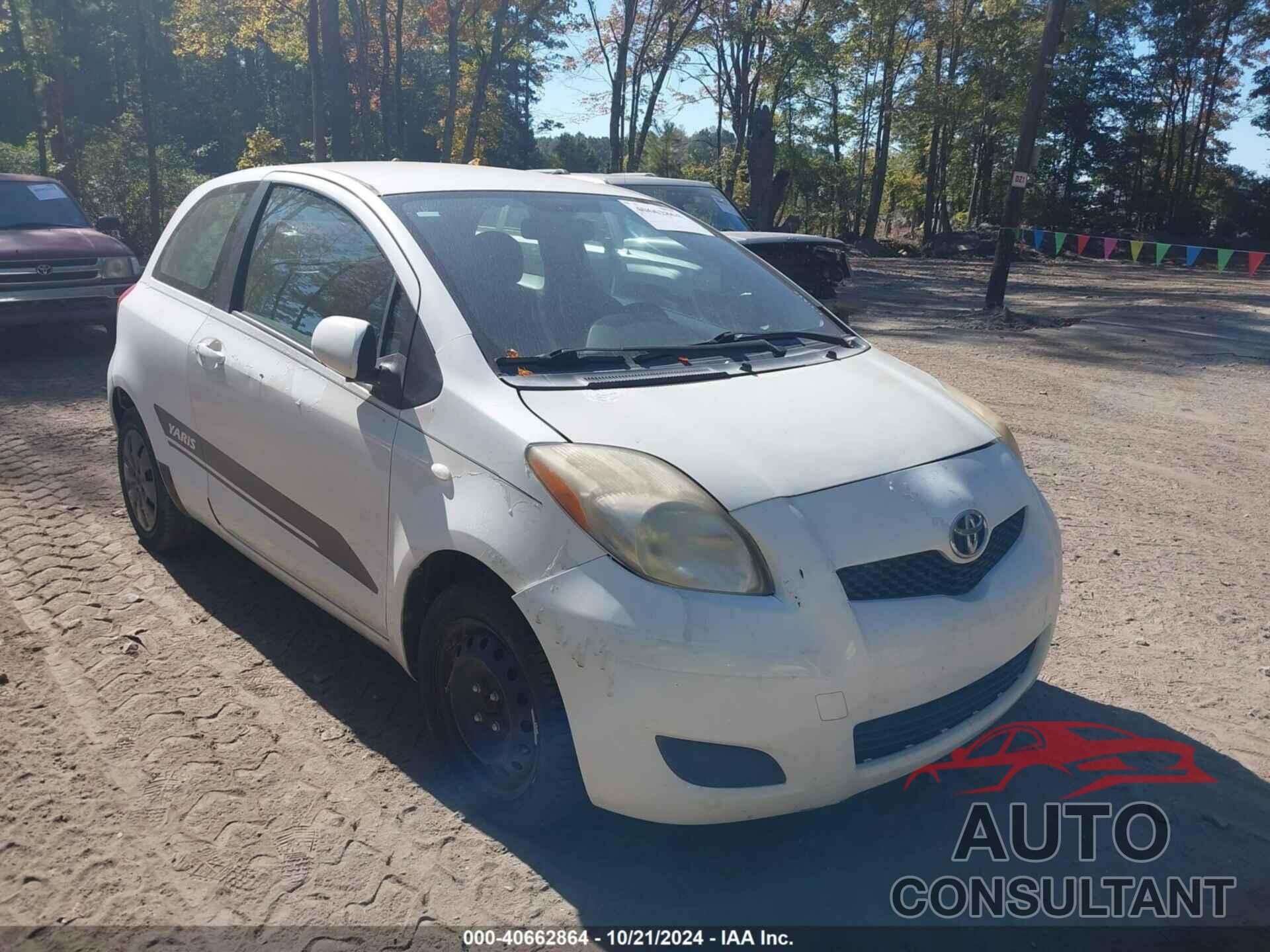 TOYOTA YARIS 2010 - JTDJT4K37A5281468