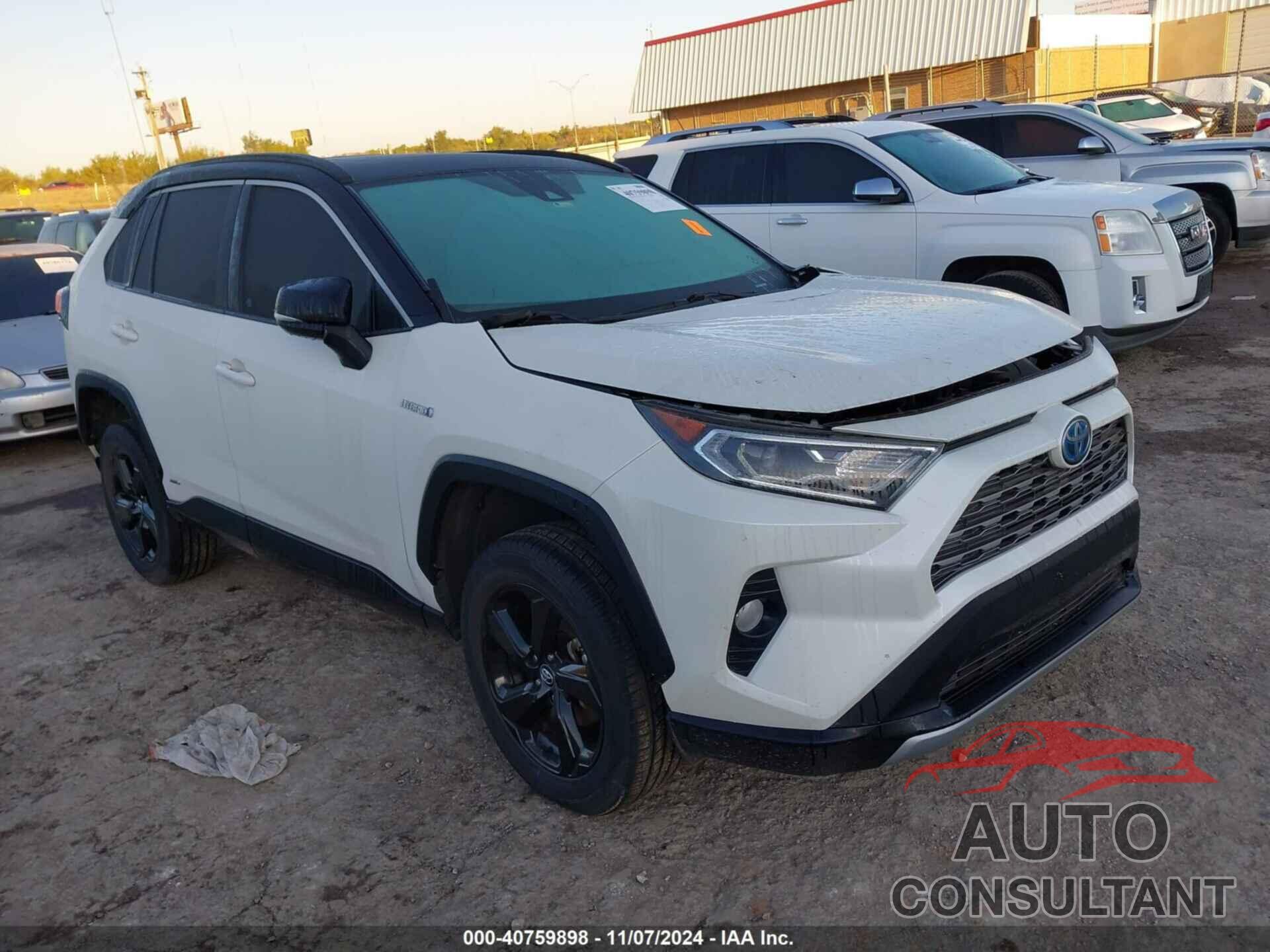 TOYOTA RAV4 HYBRID 2021 - 2T3E6RFV1MW009738